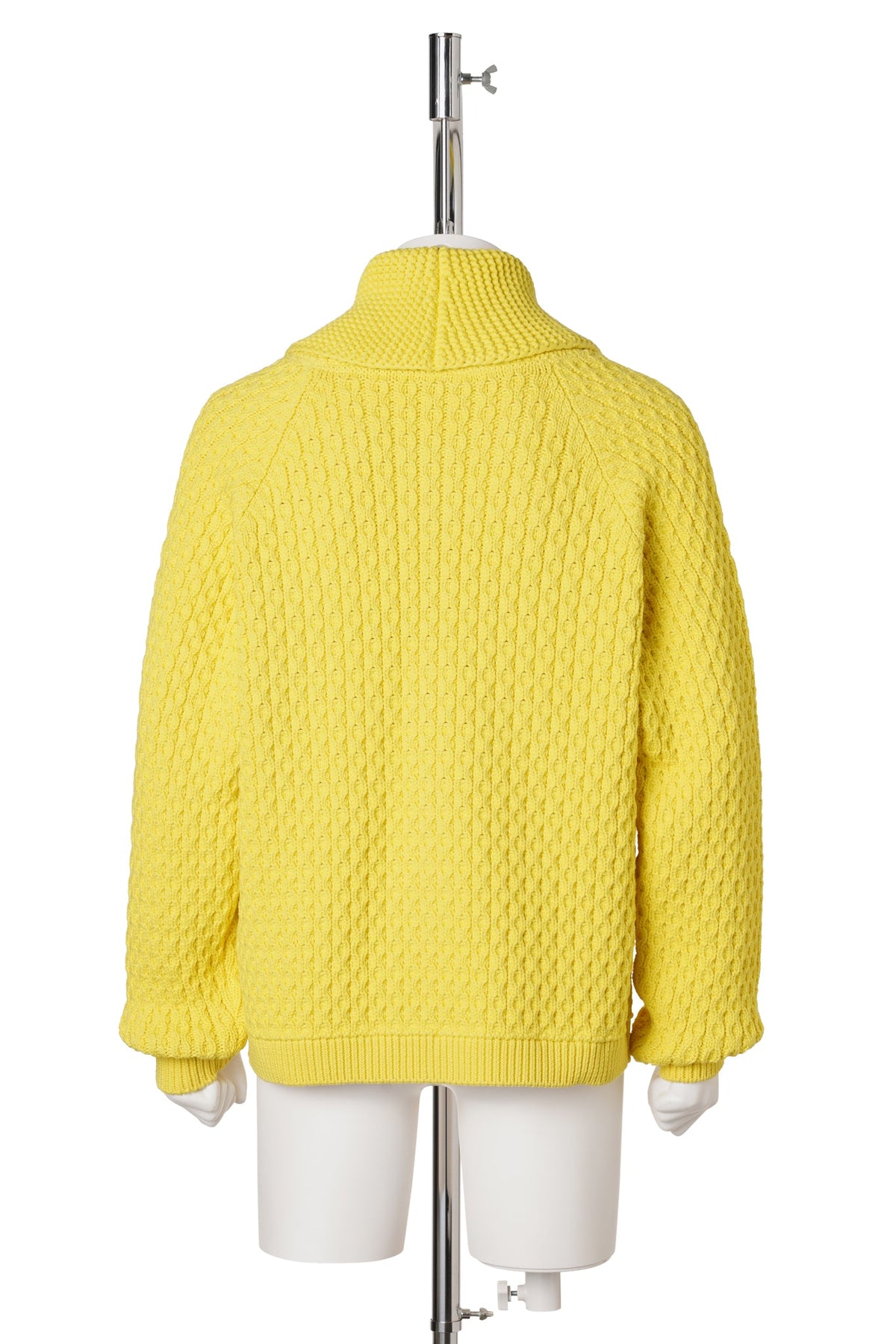 CABLE FRONT ZIP JUMPER / 221:BRIGHT YELLOW