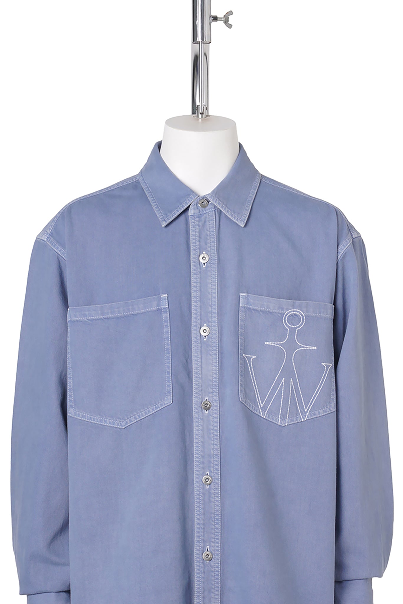OVERSIZED SHIRT / 643:FRENCH BLUE