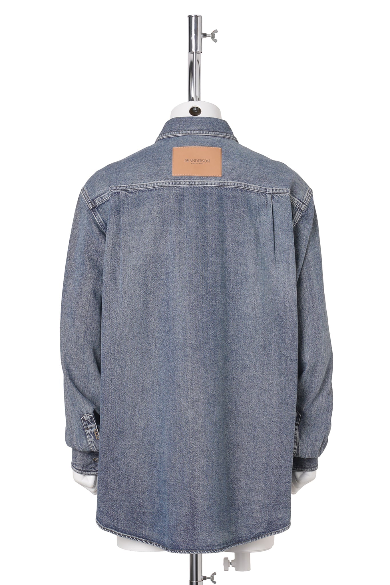 OVERSIZED SHIRT / 172:MID BLUE