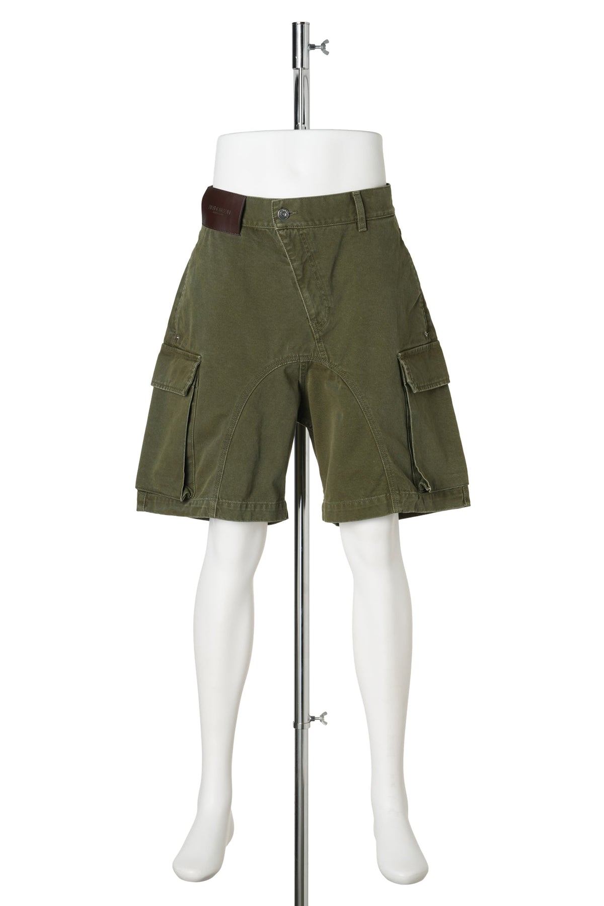 TWISTED PATCH POCKET SHORT / 575:KHAKI