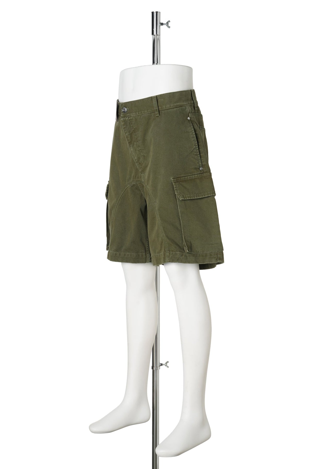 TWISTED PATCH POCKET SHORT / 575:KHAKI