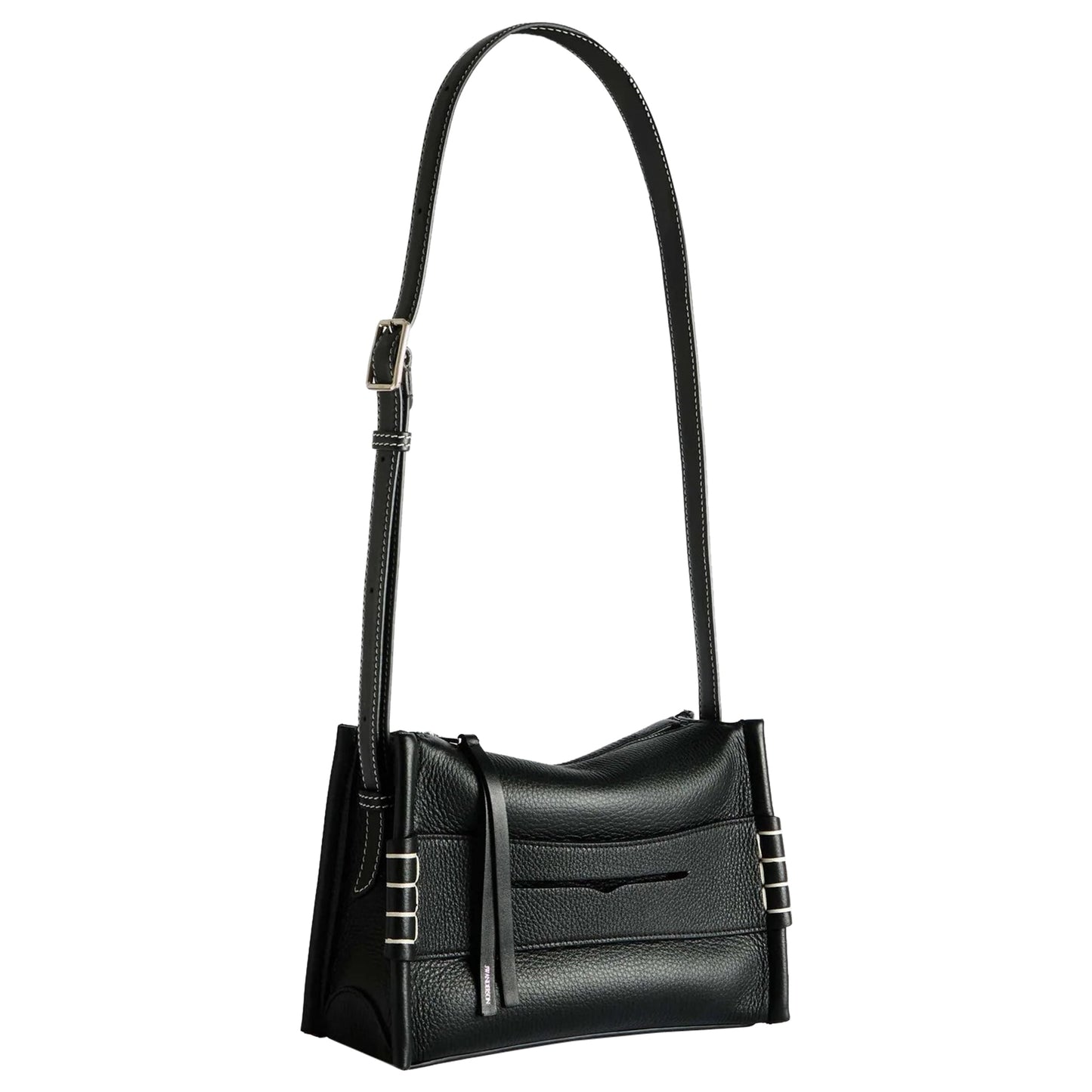 SMALL MESSENGER LOAFER BAG / 999:BLACK