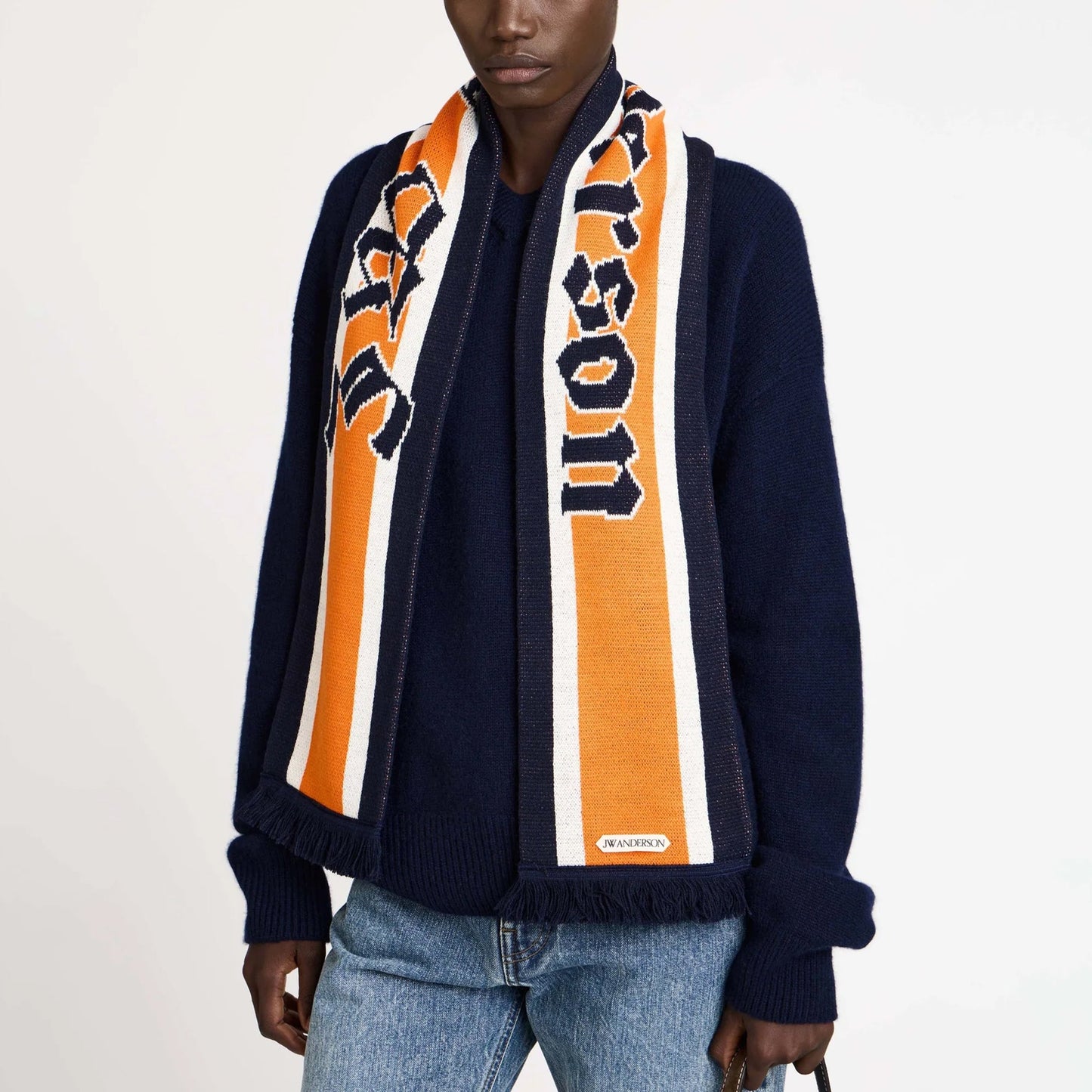 WINTER FOOTBALL SCARF / 429:ORANGE