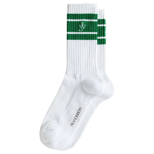 SPORTS SOCK / 024:WHITE/GREEN