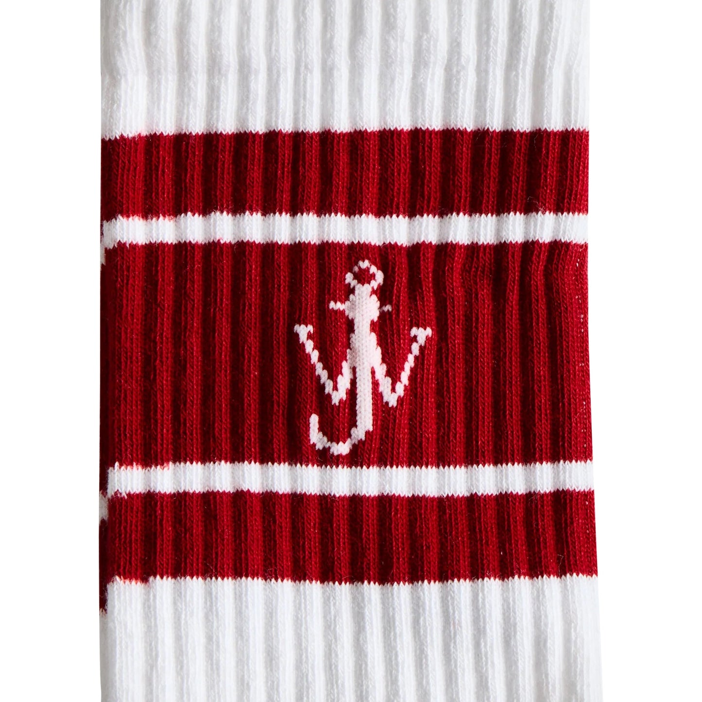 SPORTS SOCK / 456:WHITE/RED