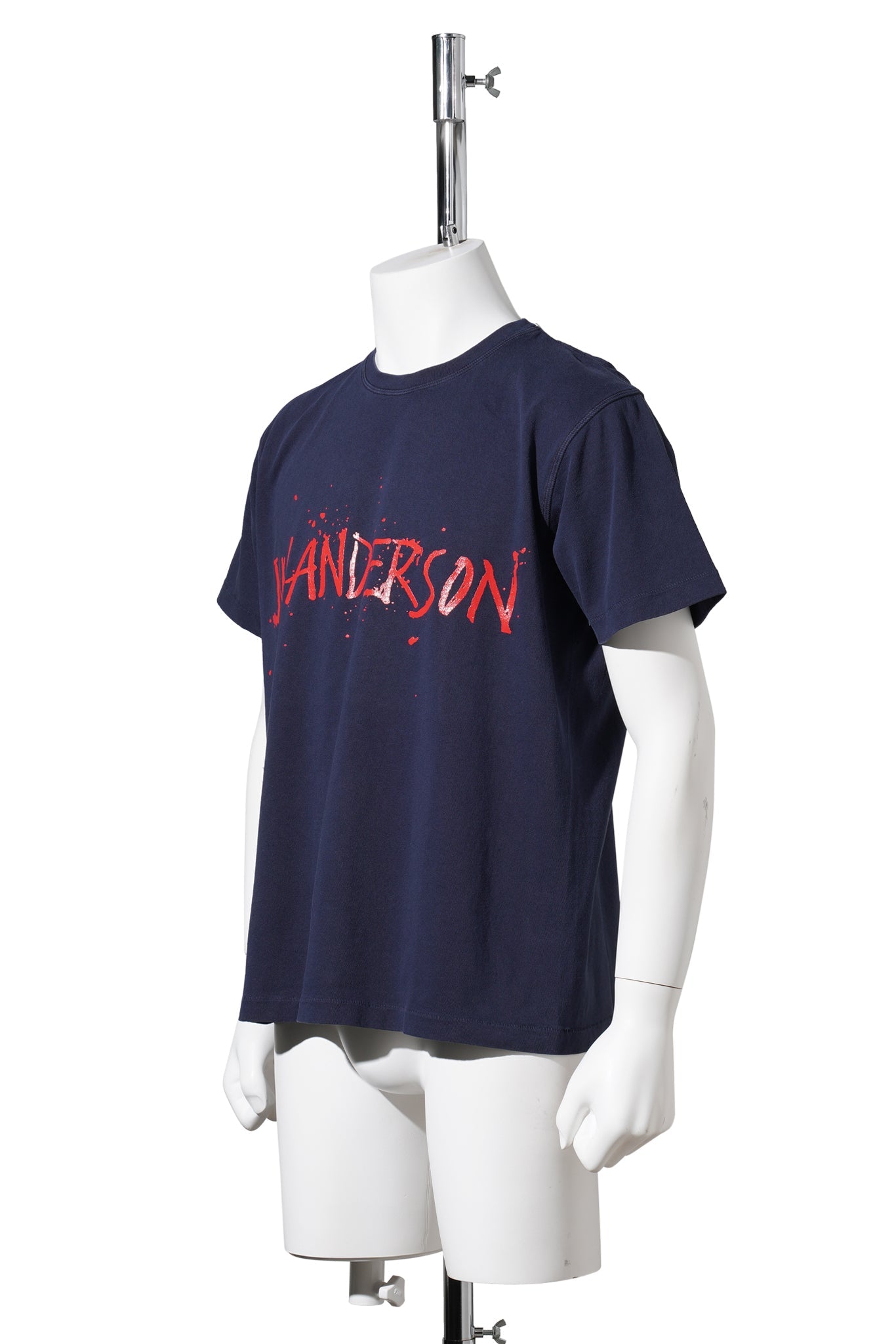 CIRCULAR T-SHIRT / 888:NAVY