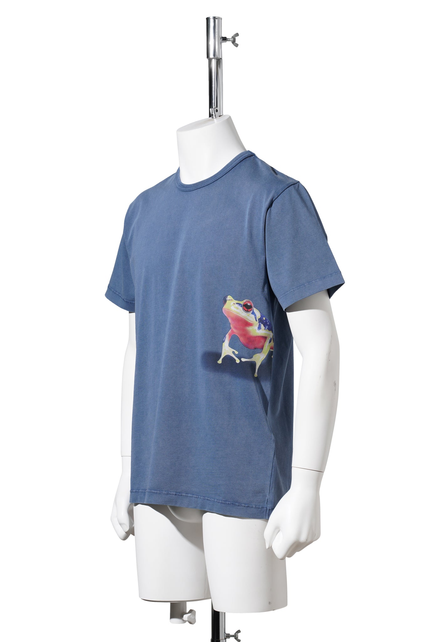 PEEKING FROG T-SHIRT / 172:MID BLUE