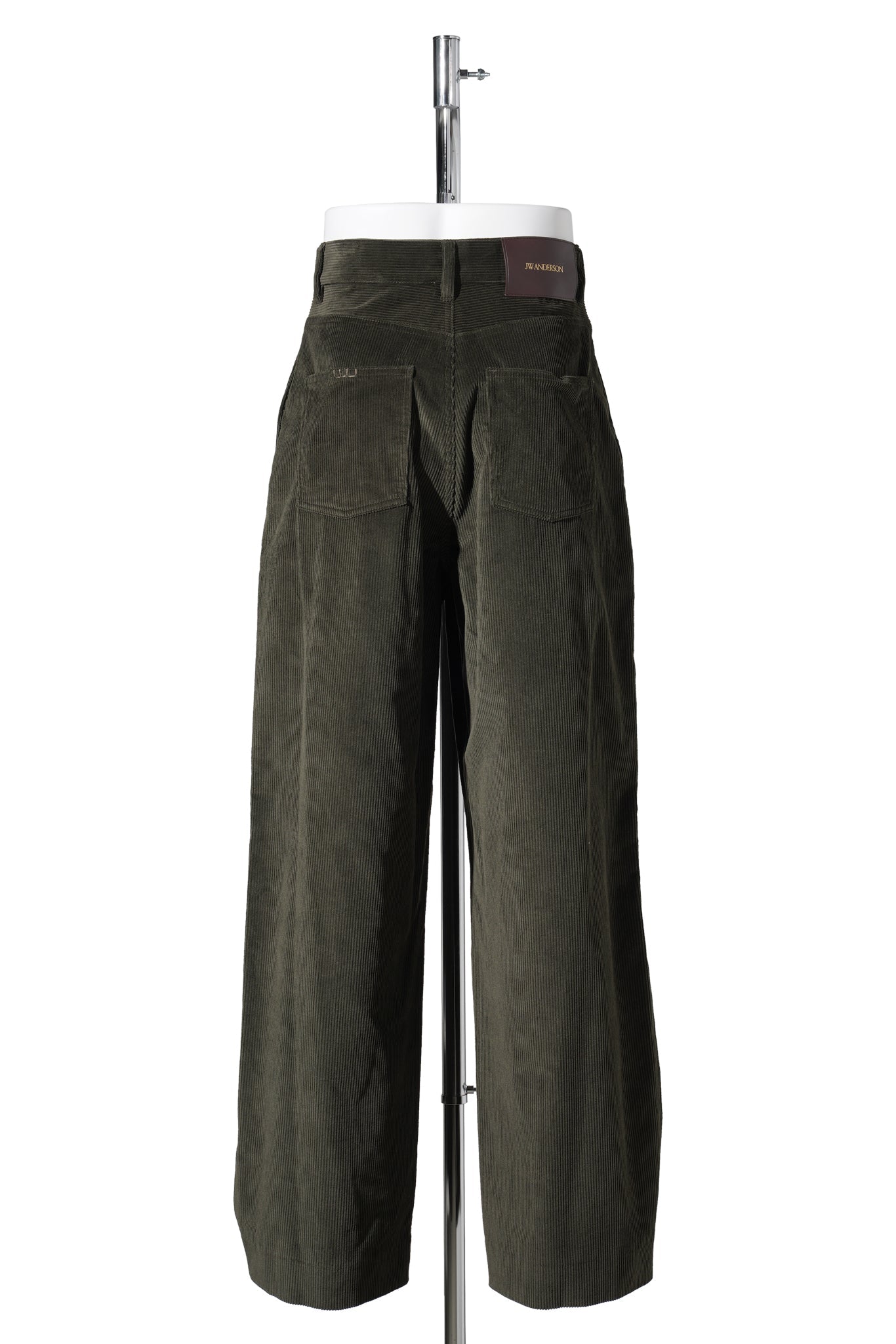 SINGLE PLEAT TROUSERS / 580:MOSS