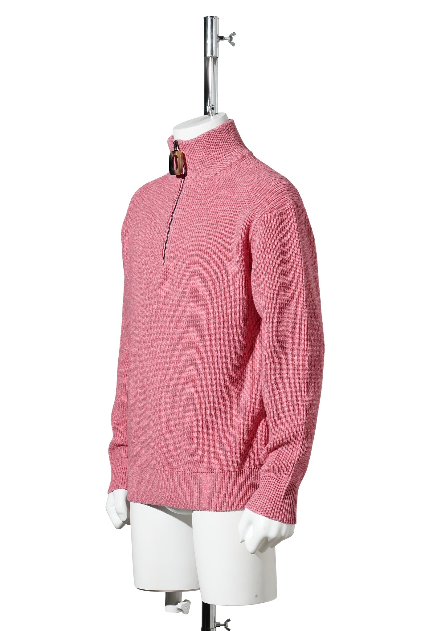 HALF ZIP JUMPER / 340:BUBBLEGUM