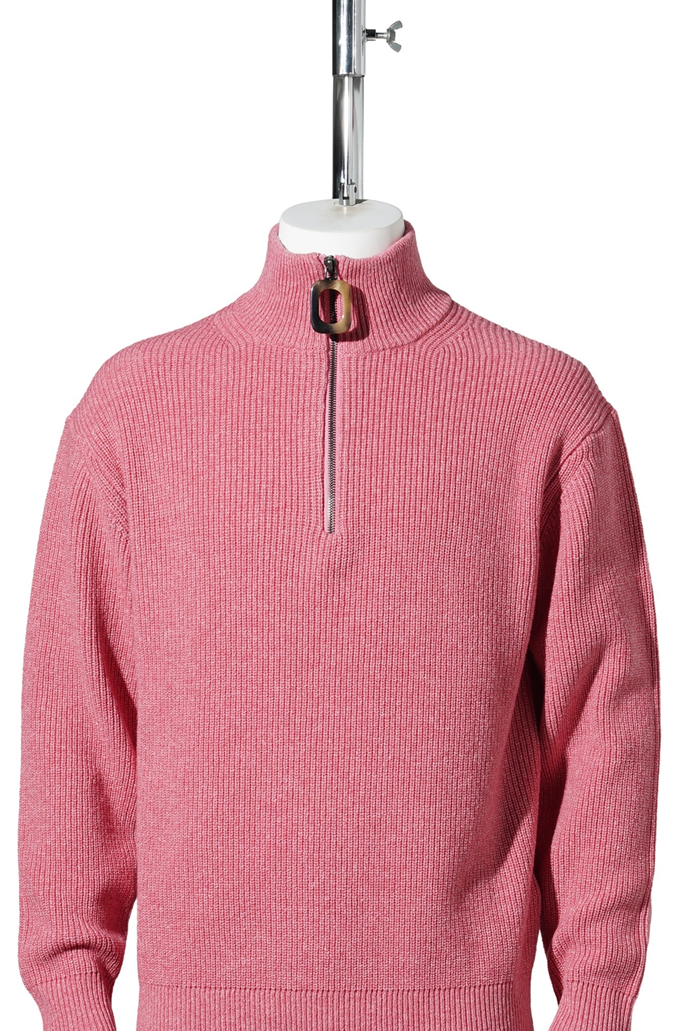 HALF ZIP JUMPER / 340:BUBBLEGUM