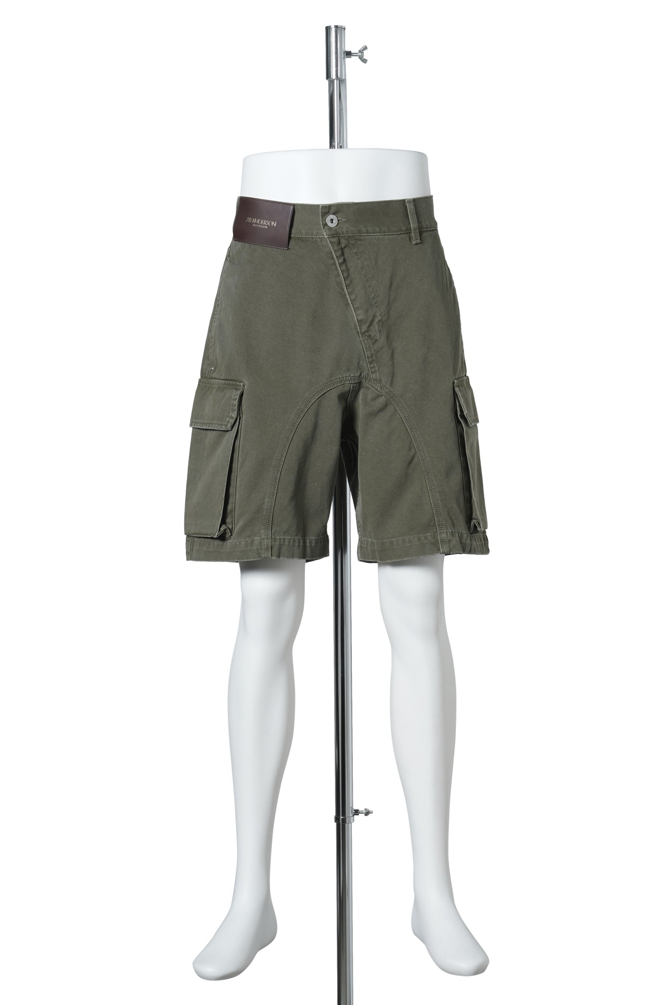 TWISTED PATCH POCKET SHORT / 575:KHAKI