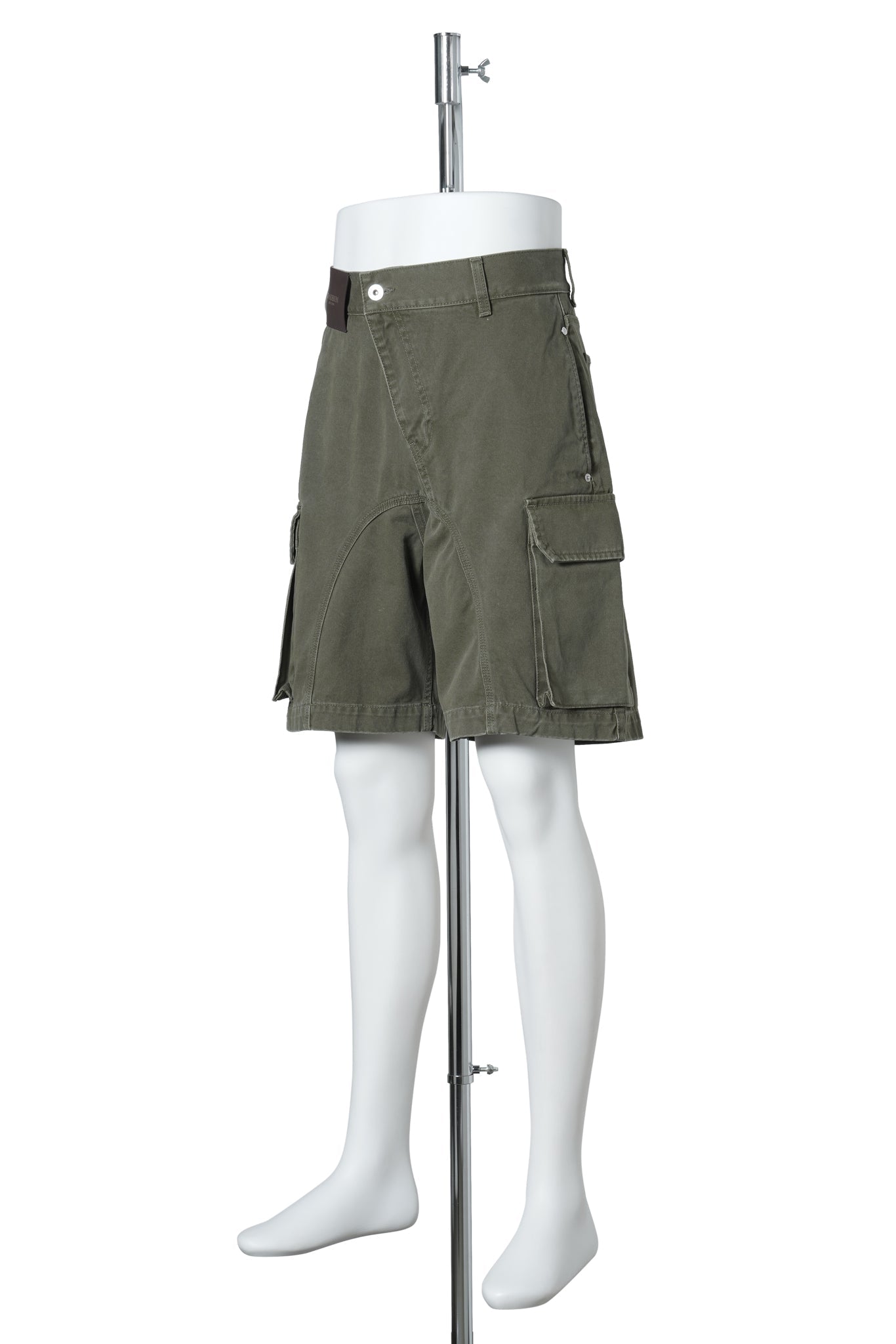 TWISTED PATCH POCKET SHORT / 575:KHAKI