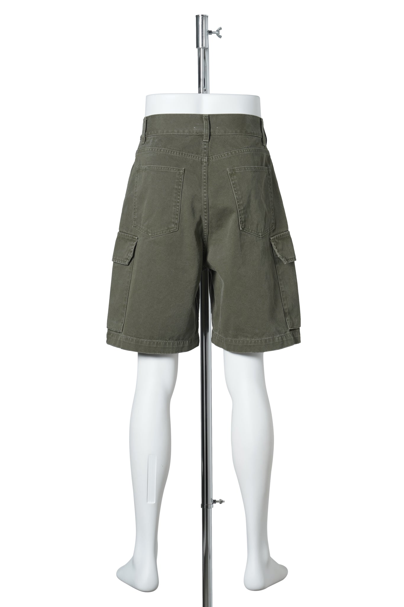 TWISTED PATCH POCKET SHORT / 575:KHAKI