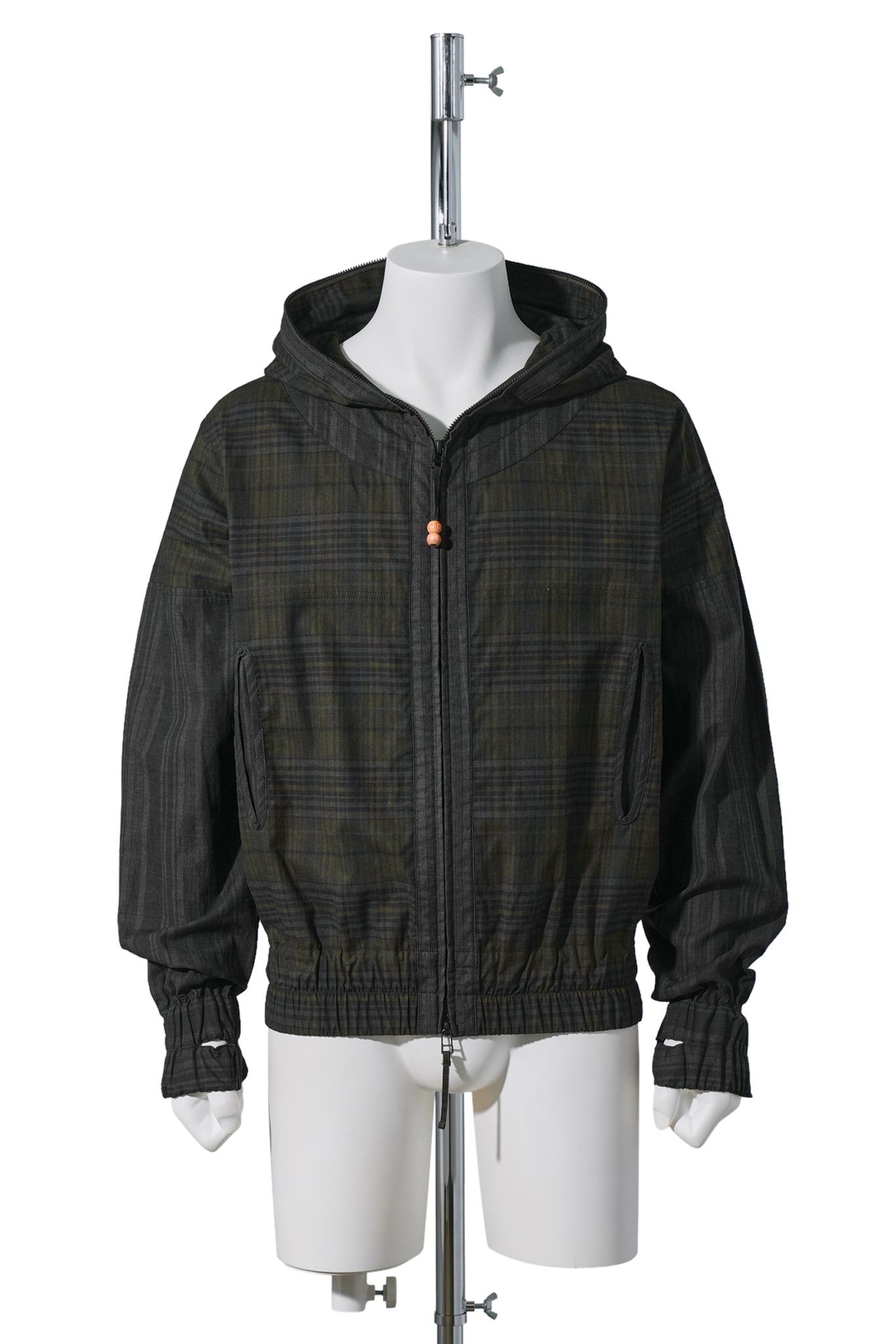 鬼 HOODIE / BLACK x GREEN