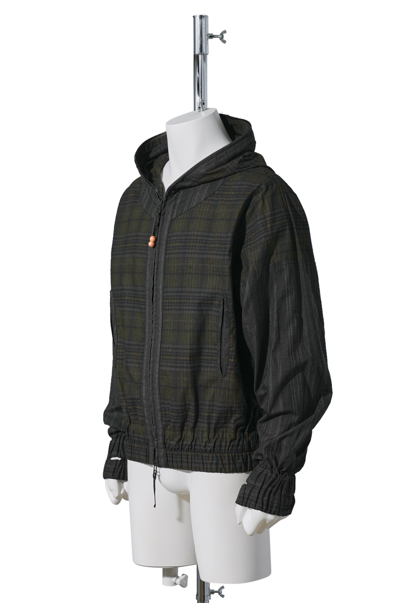 鬼 HOODIE / BLACK x GREEN