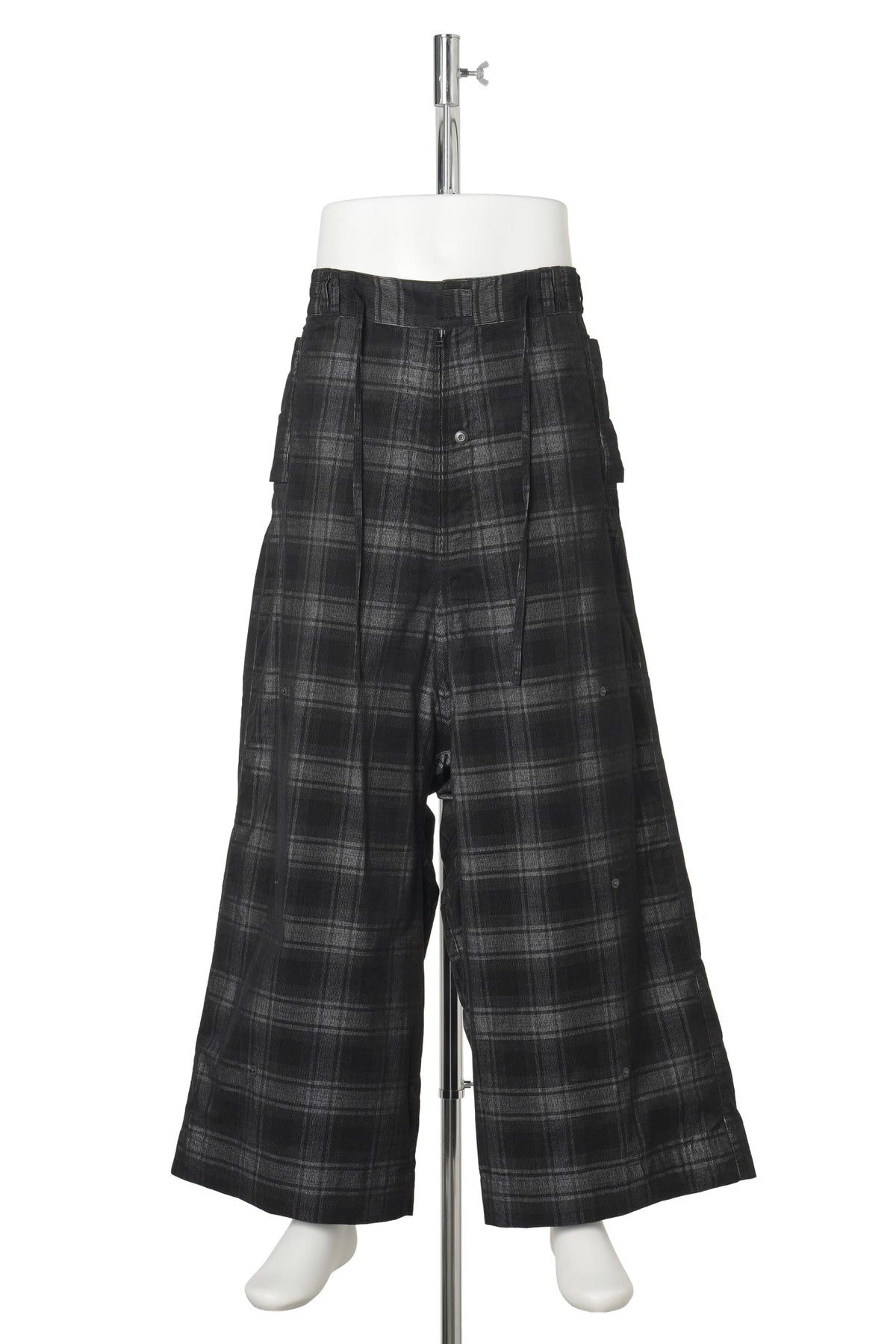 MORPH YI PANTS / BLACK CHECK
