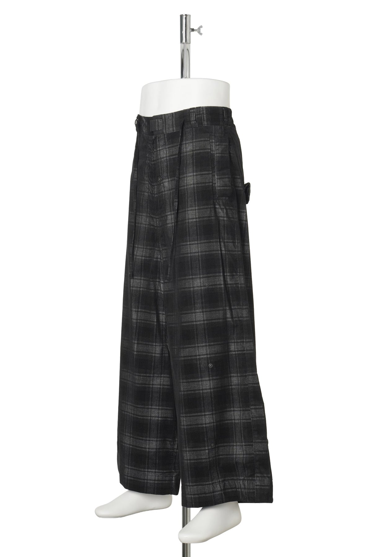 MORPH YI PANTS / BLACK CHECK