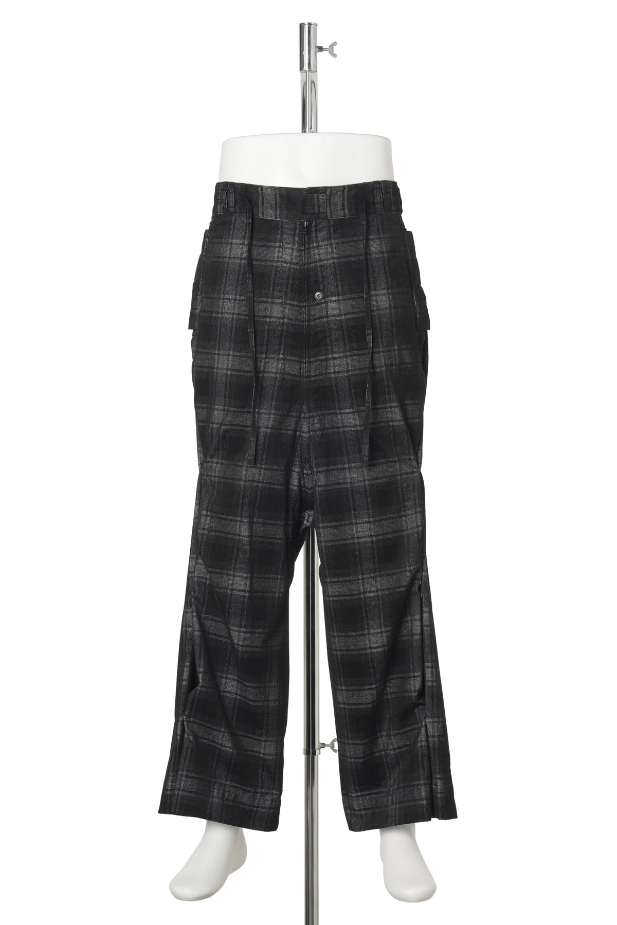 MORPH YI PANTS / BLACK CHECK