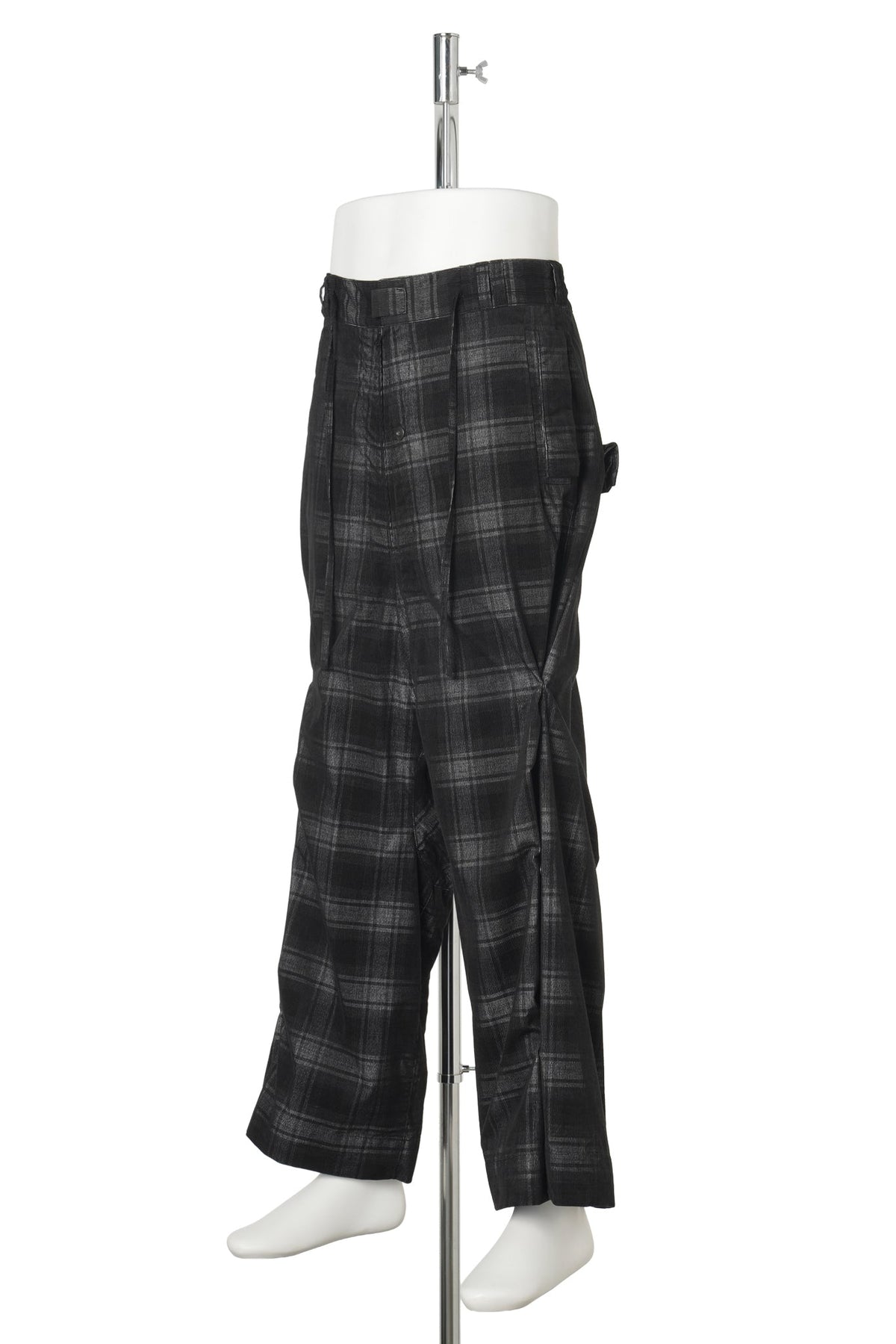 MORPH YI PANTS / BLACK CHECK