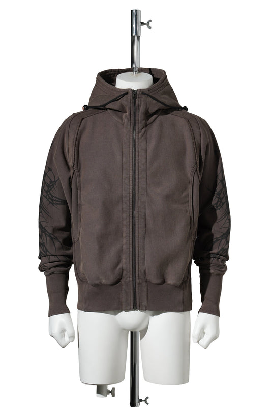 25 HOODIE(×TOKUINC) / BROWN