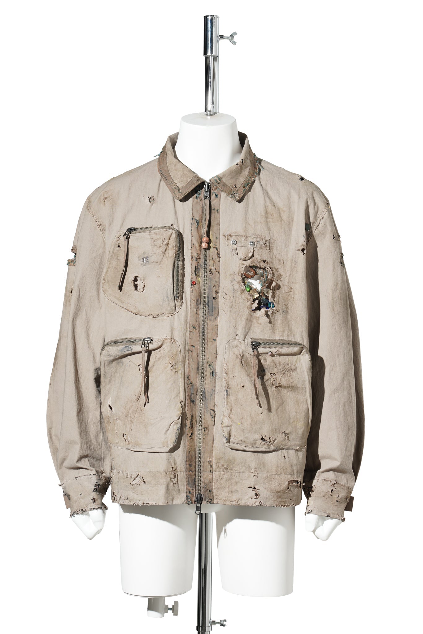 JIAN YE x AUSKOU FANG JACKET (REVERSIBLE) / OLIVE