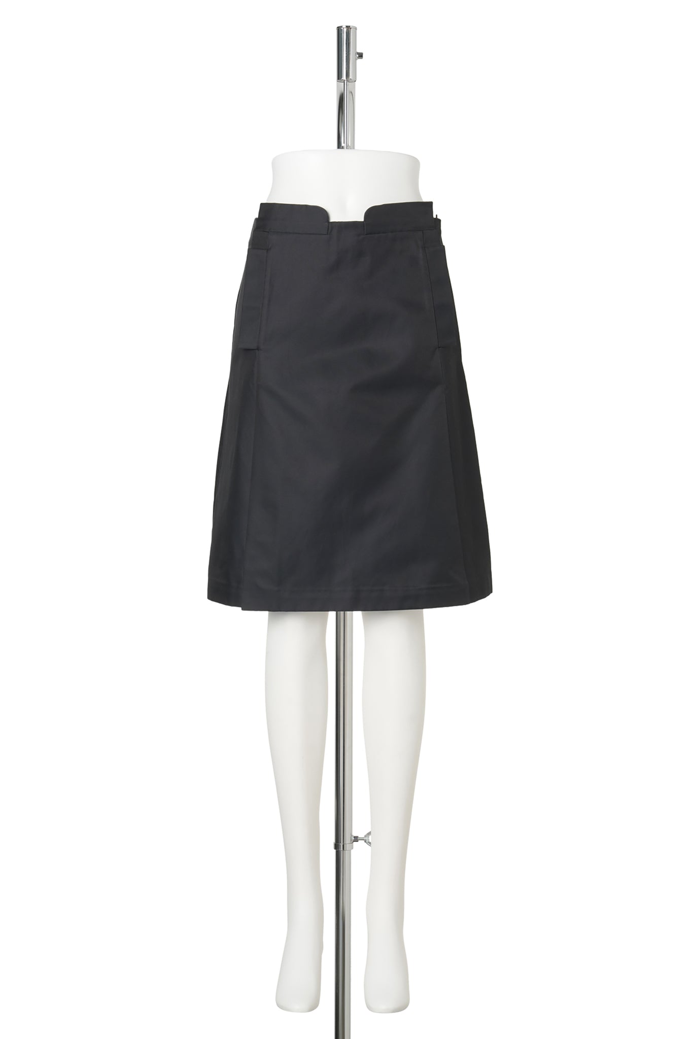 FILE SKIRT / BLACK