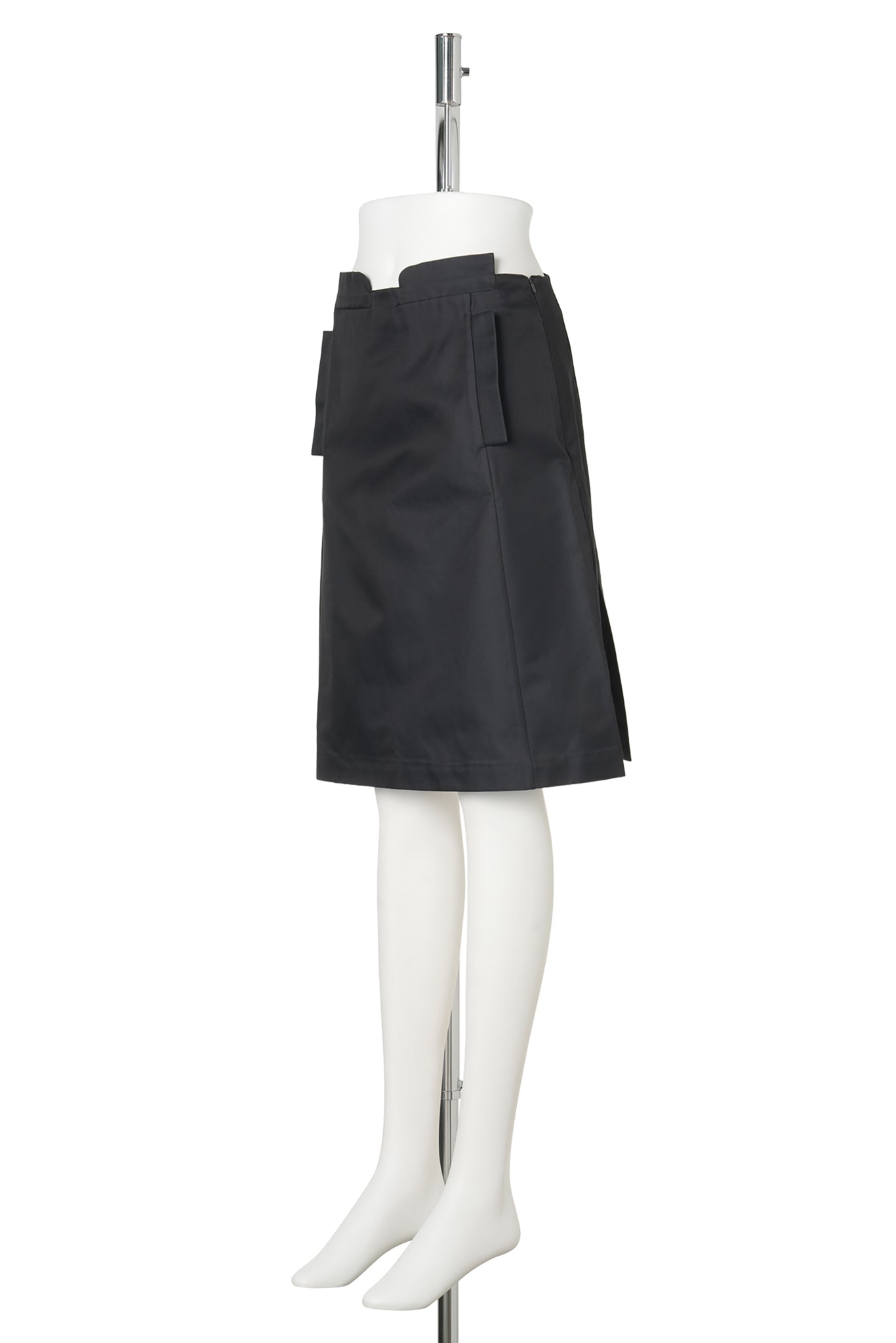 FILE SKIRT / BLACK