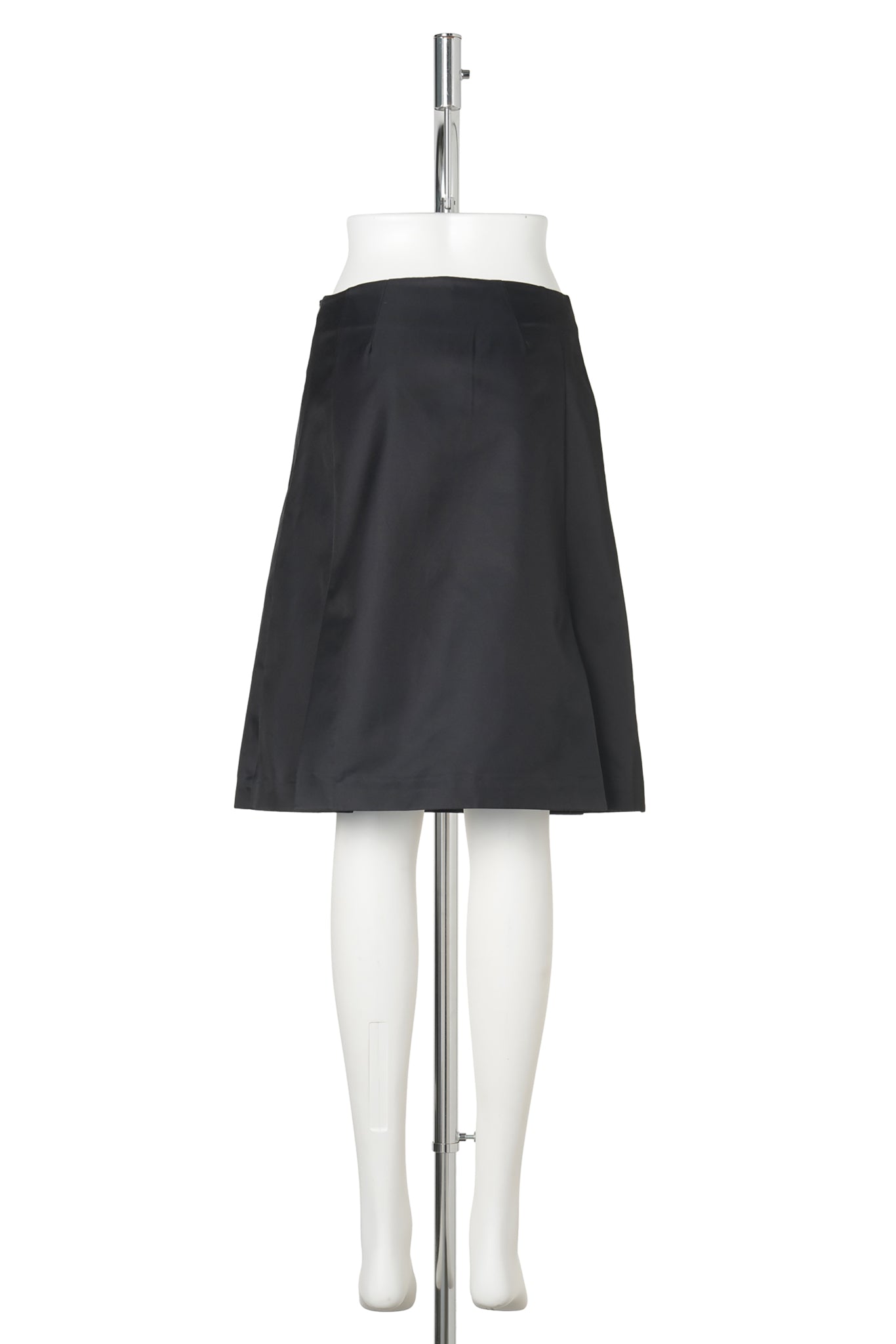 FILE SKIRT / BLACK
