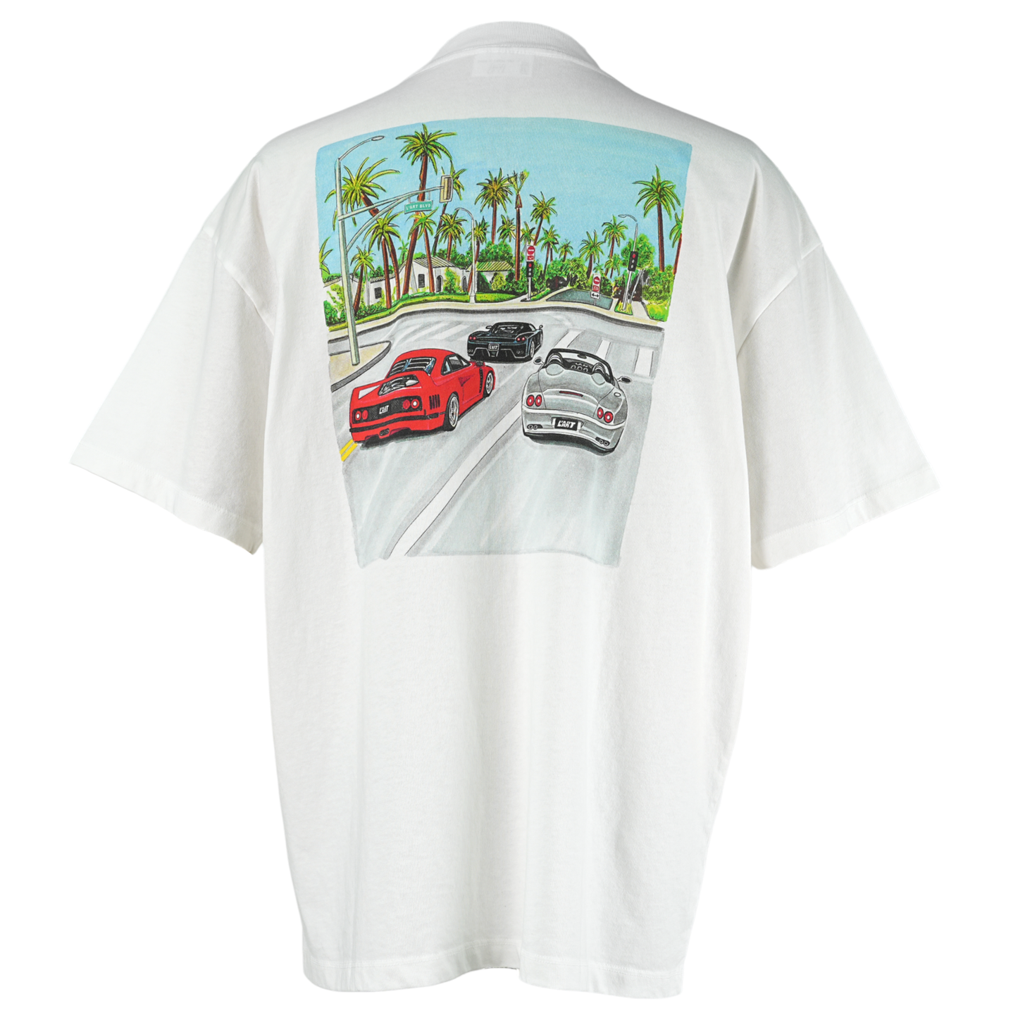 ENZO F40 550 T-SHIRT / WHITE