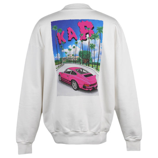 L’ART KARRERA WHITE CREWNECK / WHITE