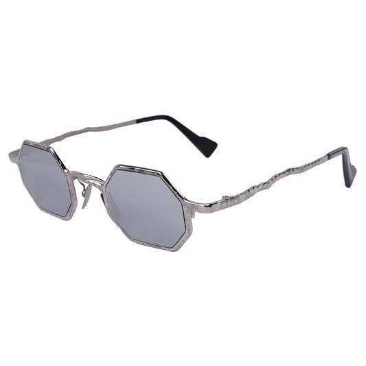 SUNGLASS & CASE / SILVER