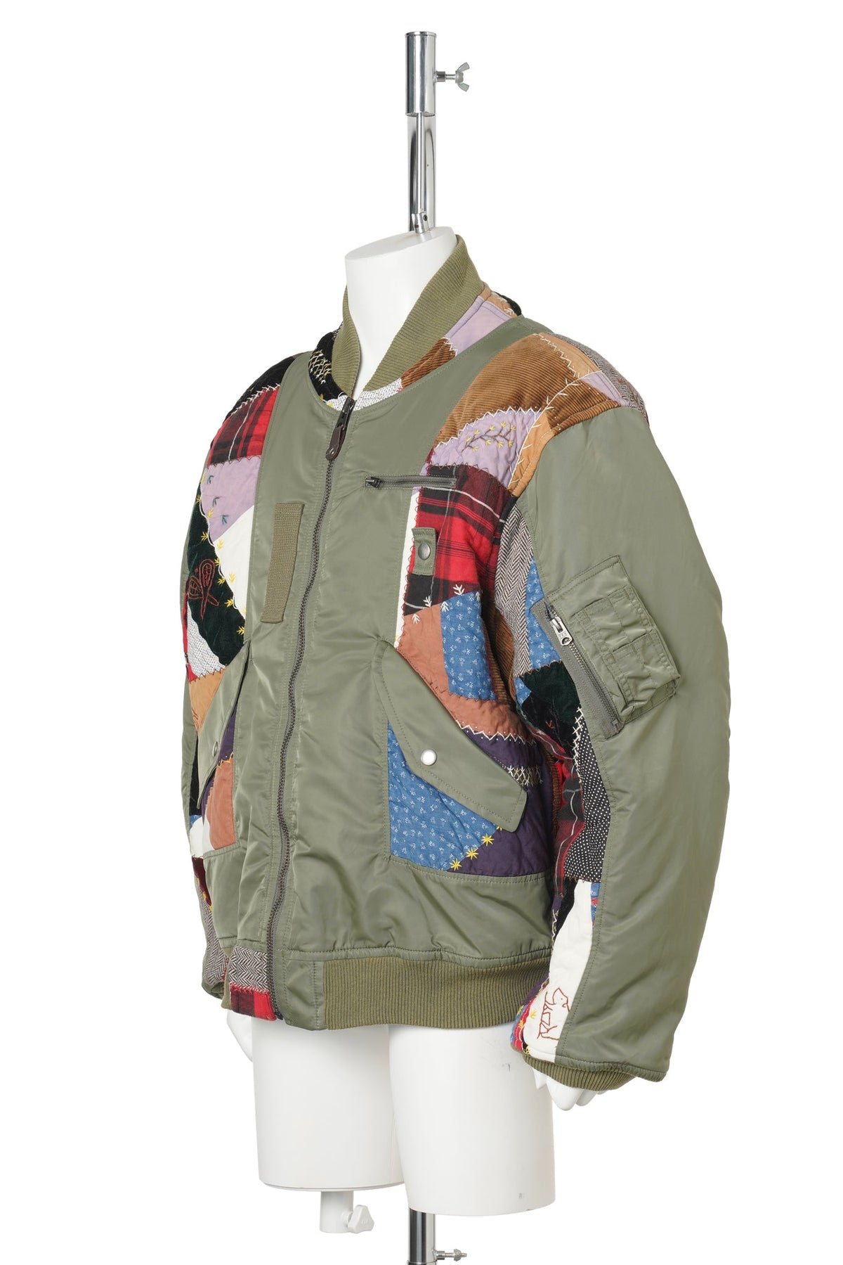 QUILT BOMBER JACKET / KHAKI