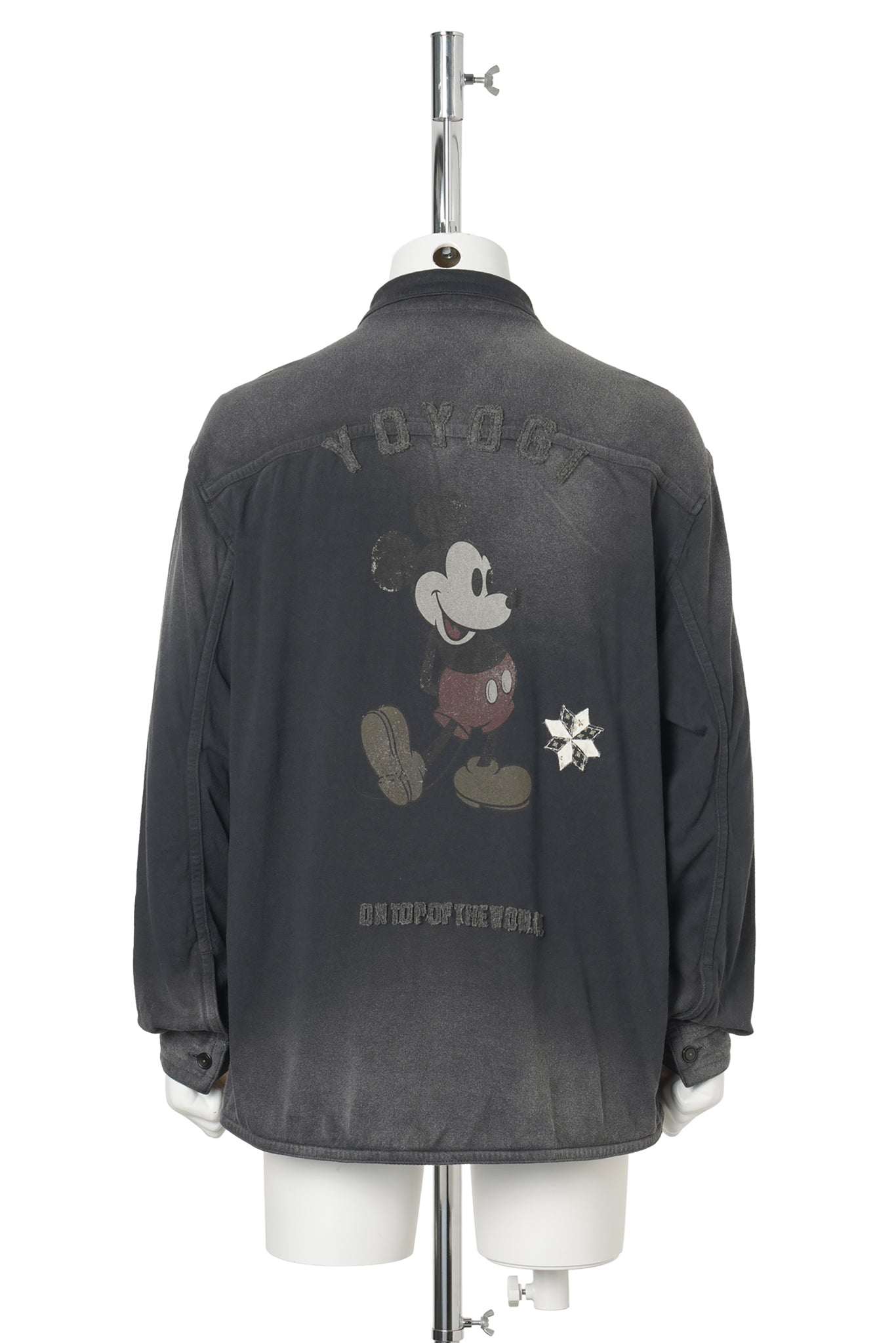 FADED WORK SHIRT / BLACK
