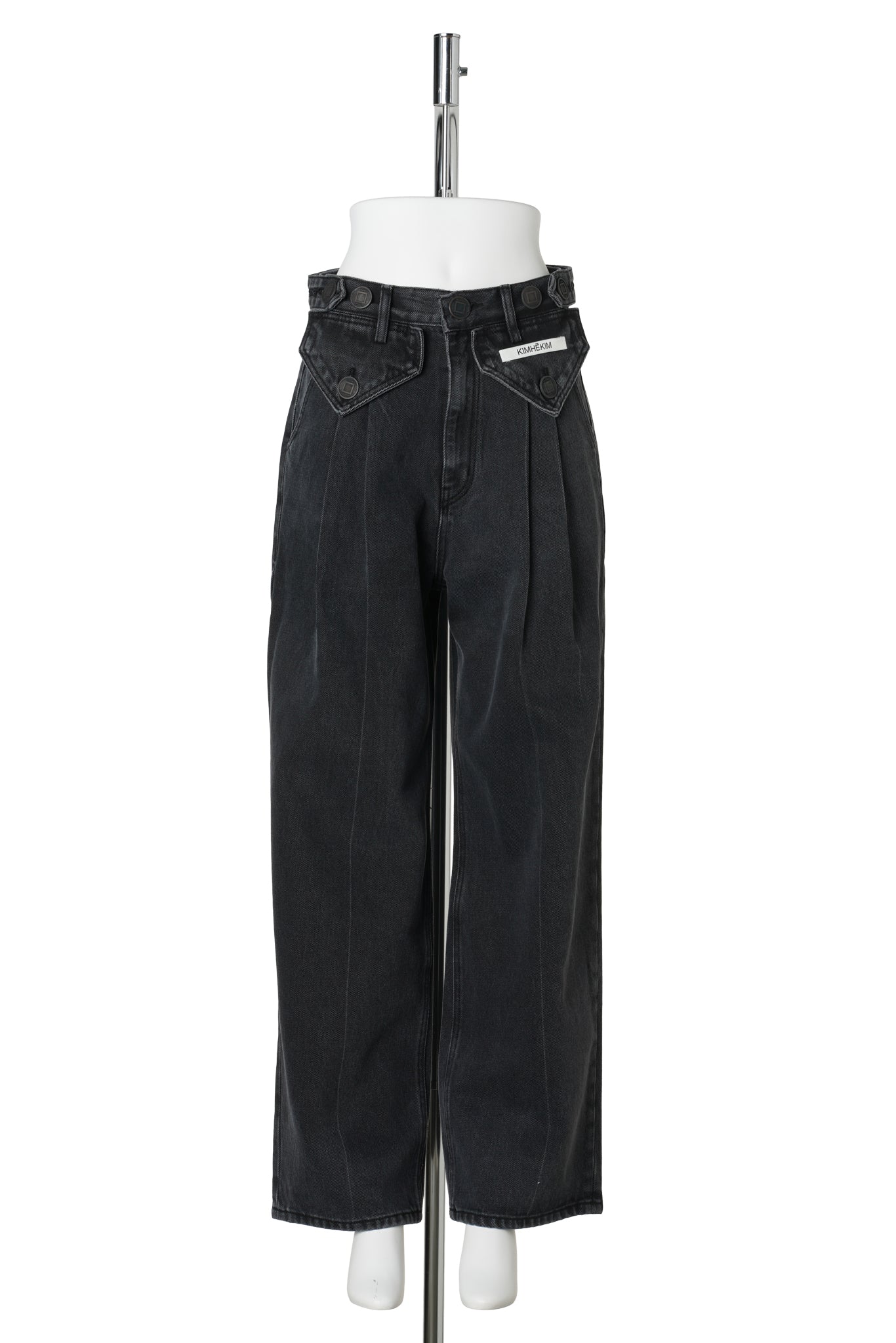 TWO POCKET PANTS / BLACK