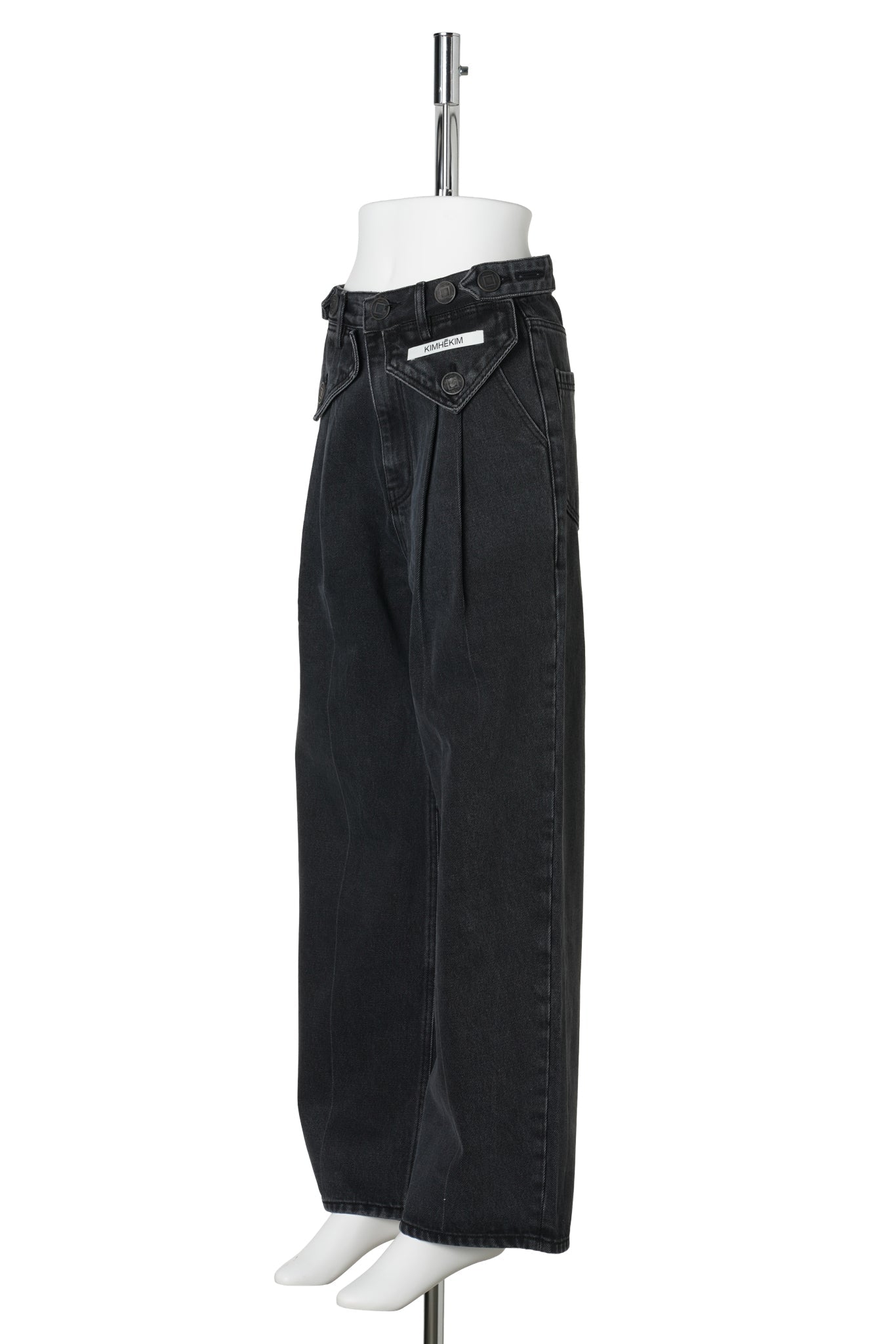 TWO POCKET PANTS / BLACK