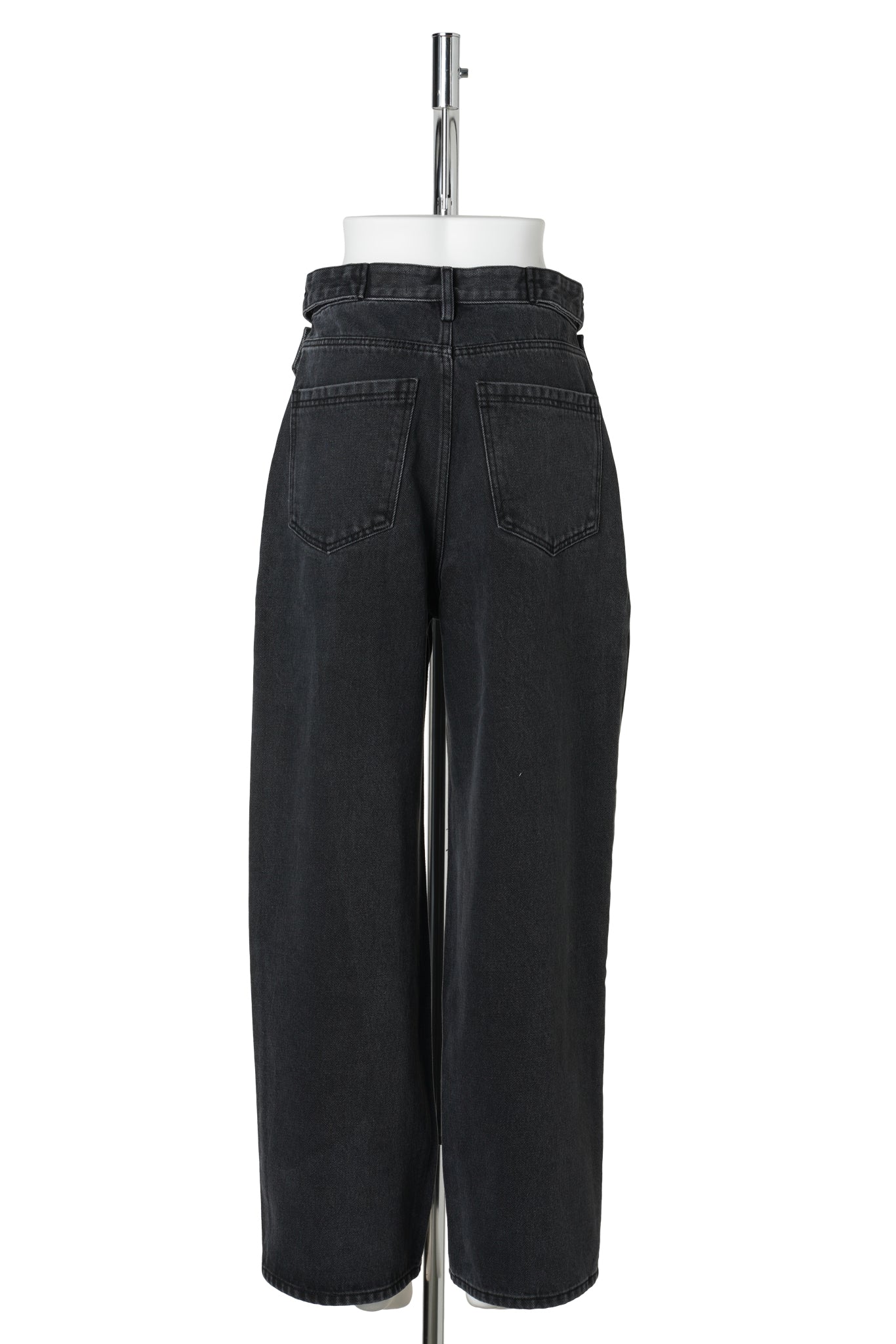 TWO POCKET PANTS / BLACK