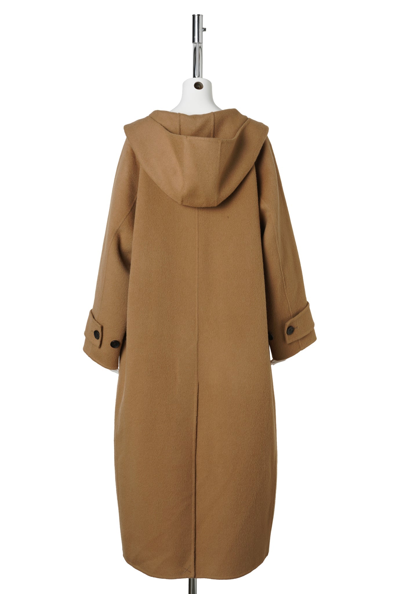 SASHA HOODIE COAT / BROWN
