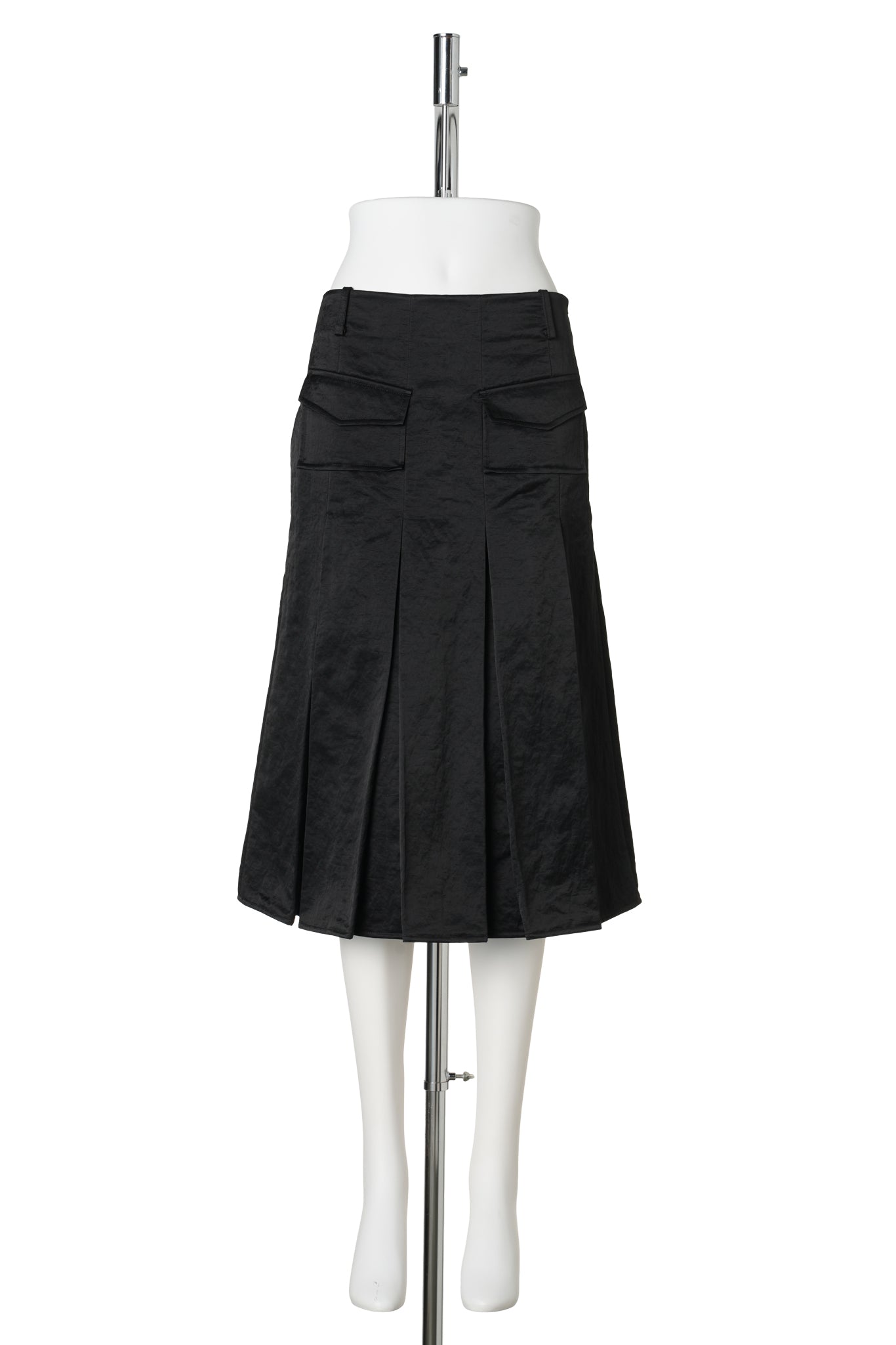 ALEX PLEATED SKIRT / BLACK