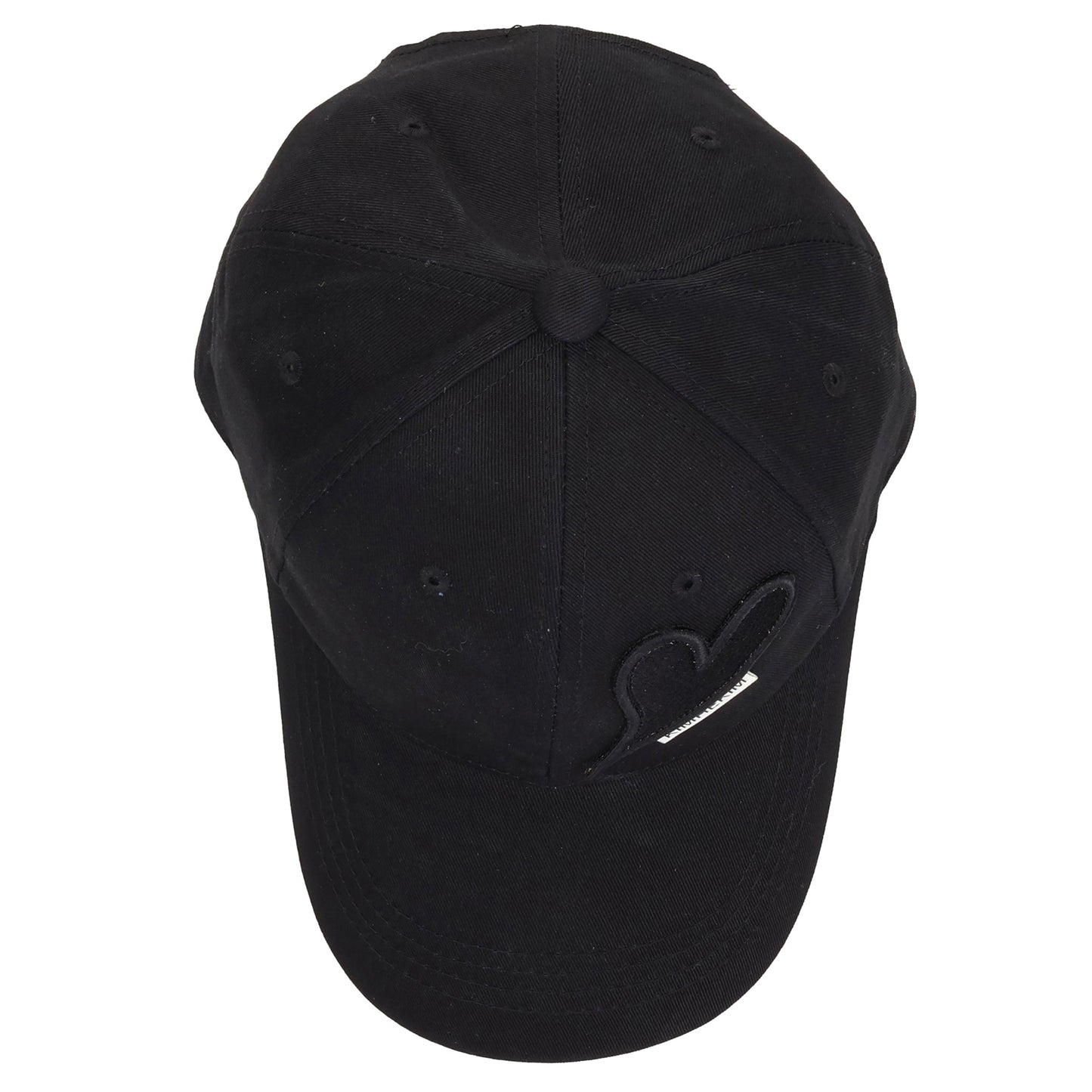 HEART PATCHES BALL CAP / BLACK