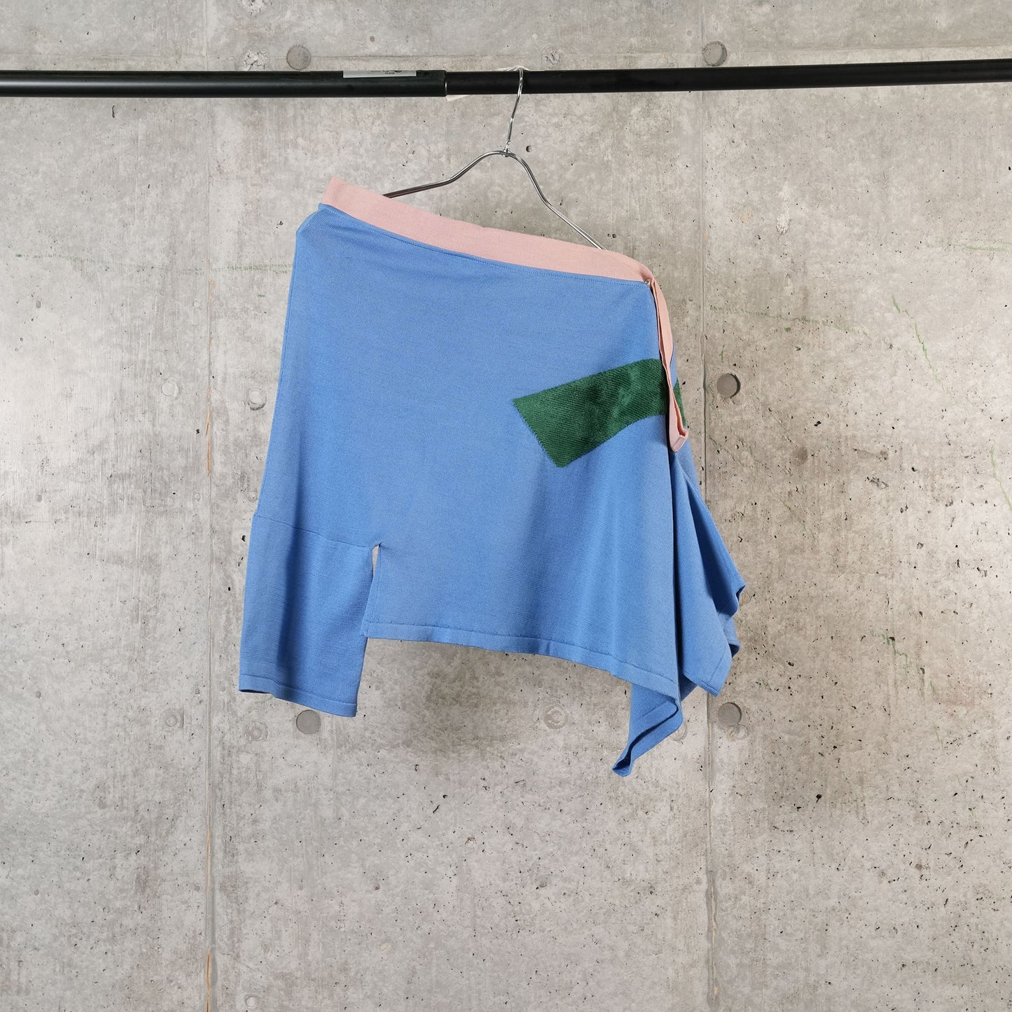 FORTUNATI KNIT TOP / PACIFIC BLUE/FOREST GREEN