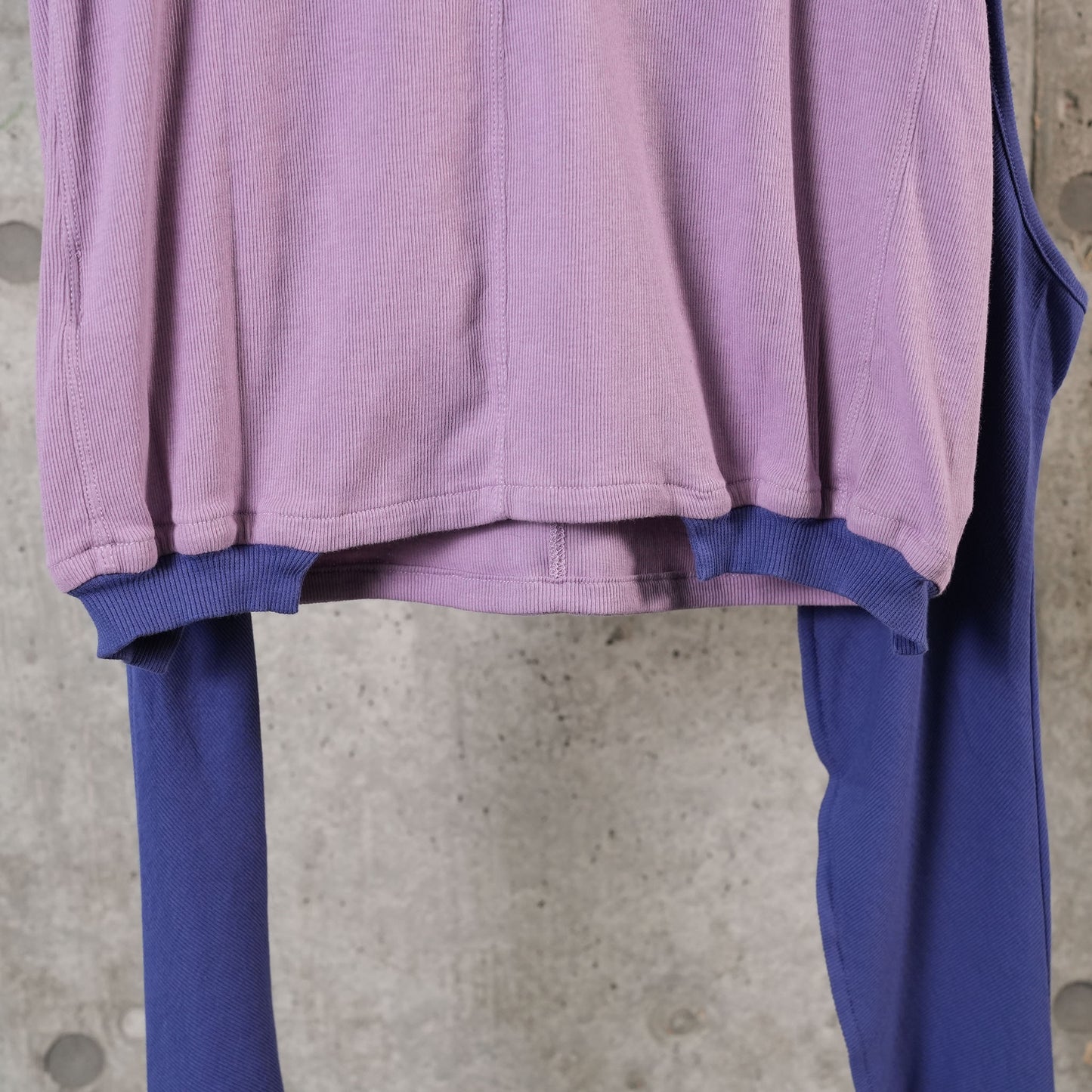 CIRCE JERSEY TOP / ORCHID MIST/ROYAL BLUE