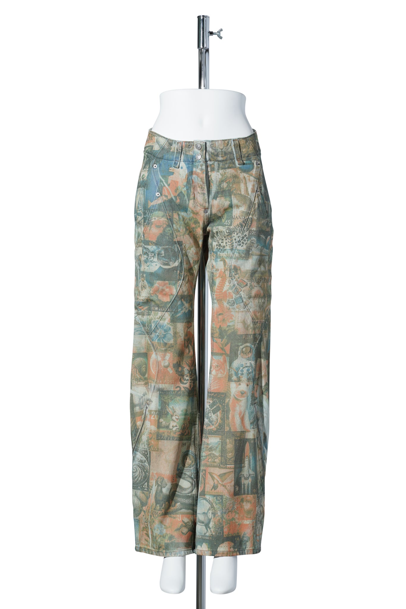 CARINA FLARED JEAN / POST PRINT