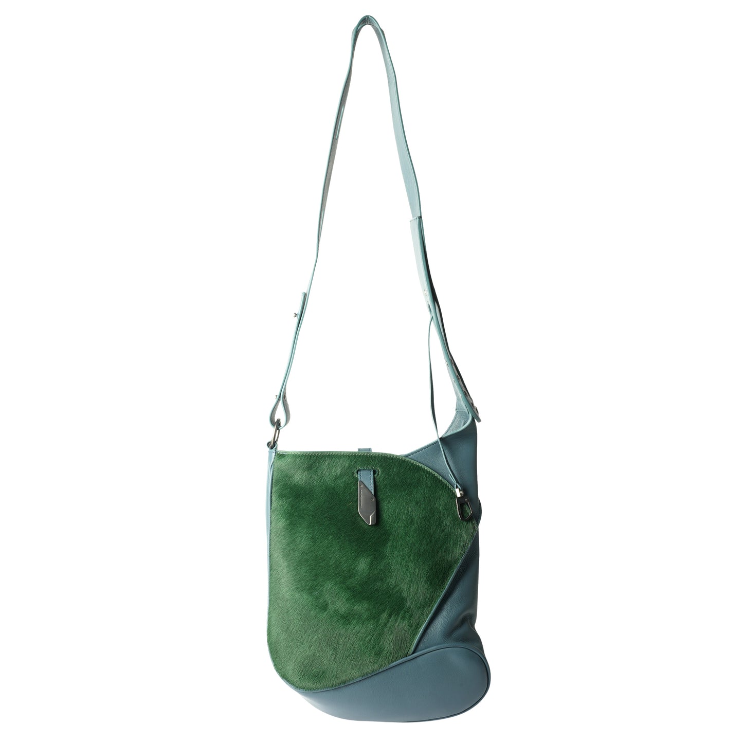 SLATINA BAG / BLUE/FOREST GREEN/BLACK OBSIDIAN
