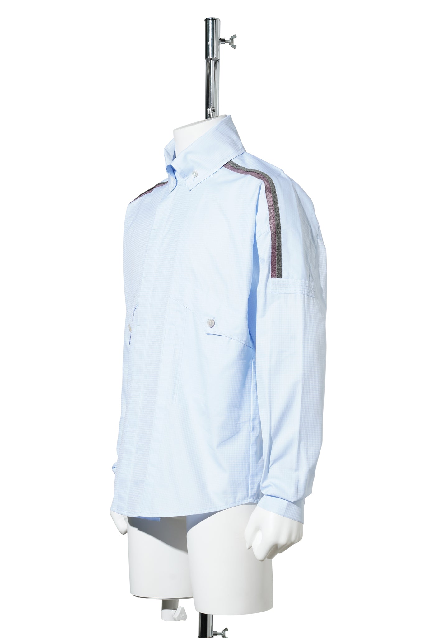 VIG SHIRT / SKY BLUE HARLEQUIN