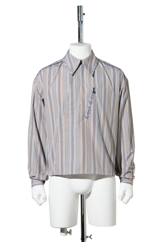 MURAD SHIRT / CADMIUM MULTI/CROCUS MULTI