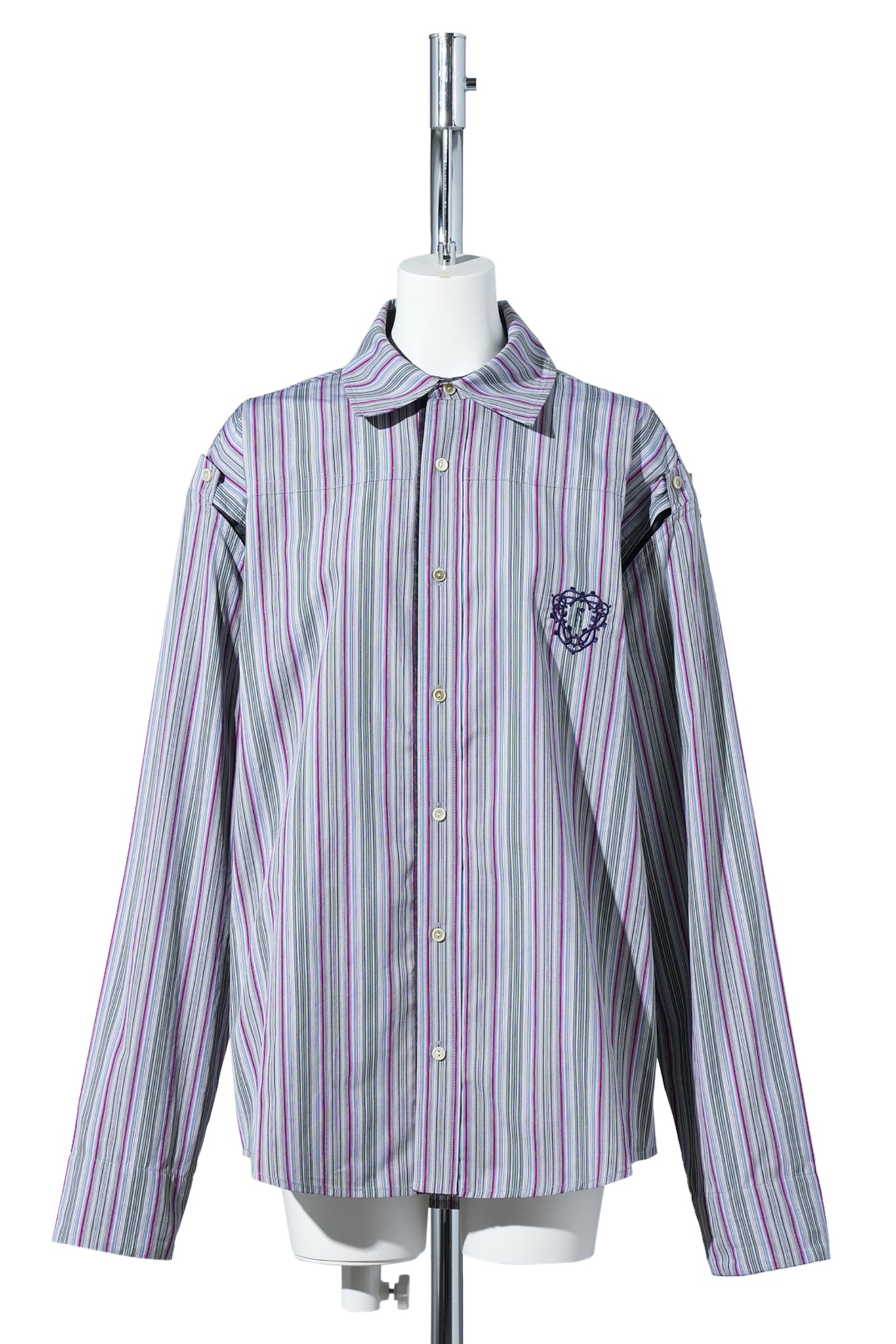 TOTH SHIRT / CROCUS MULTICOLOR/BLUE & GREY