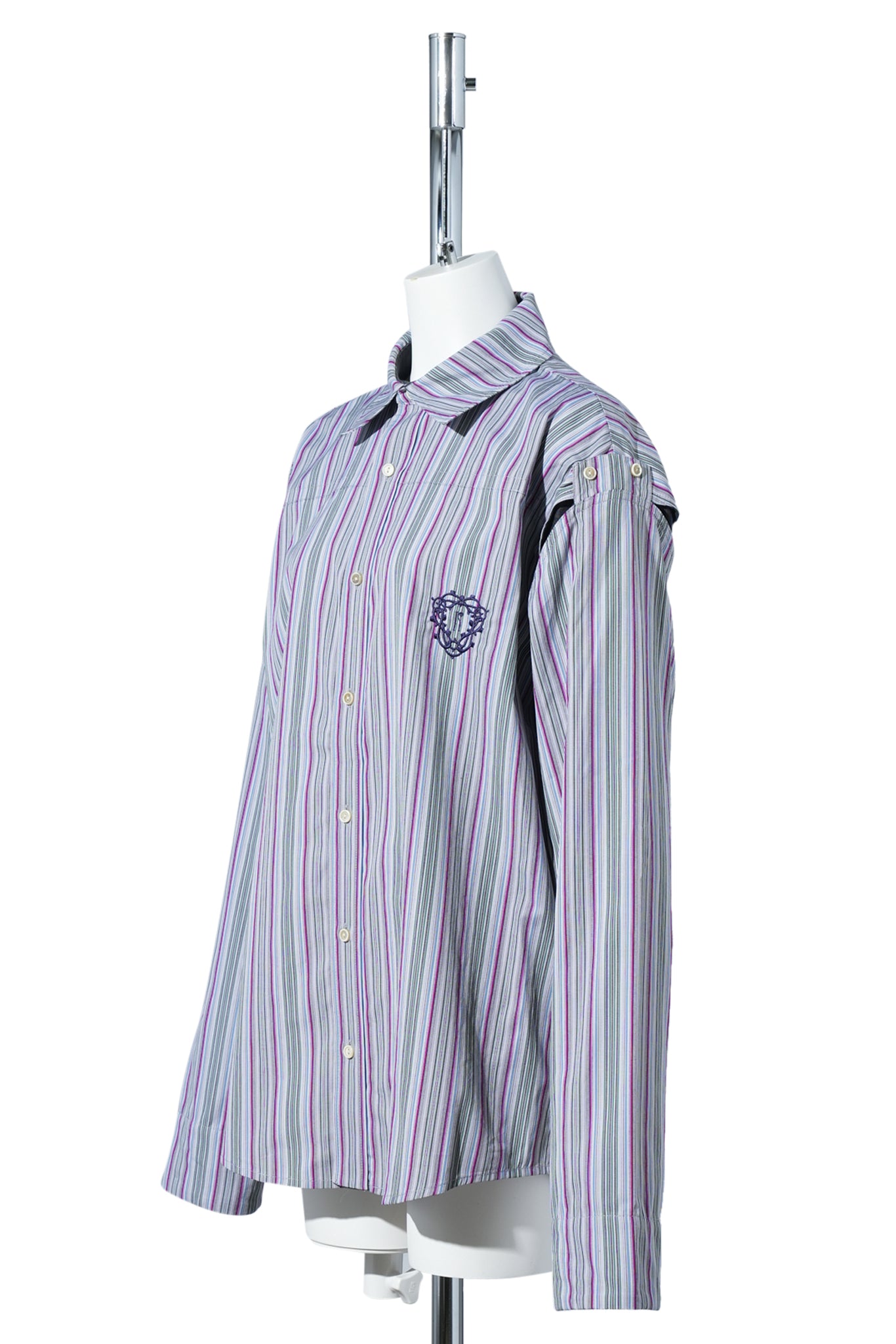 TOTH SHIRT / CROCUS MULTICOLOR/BLUE & GREY