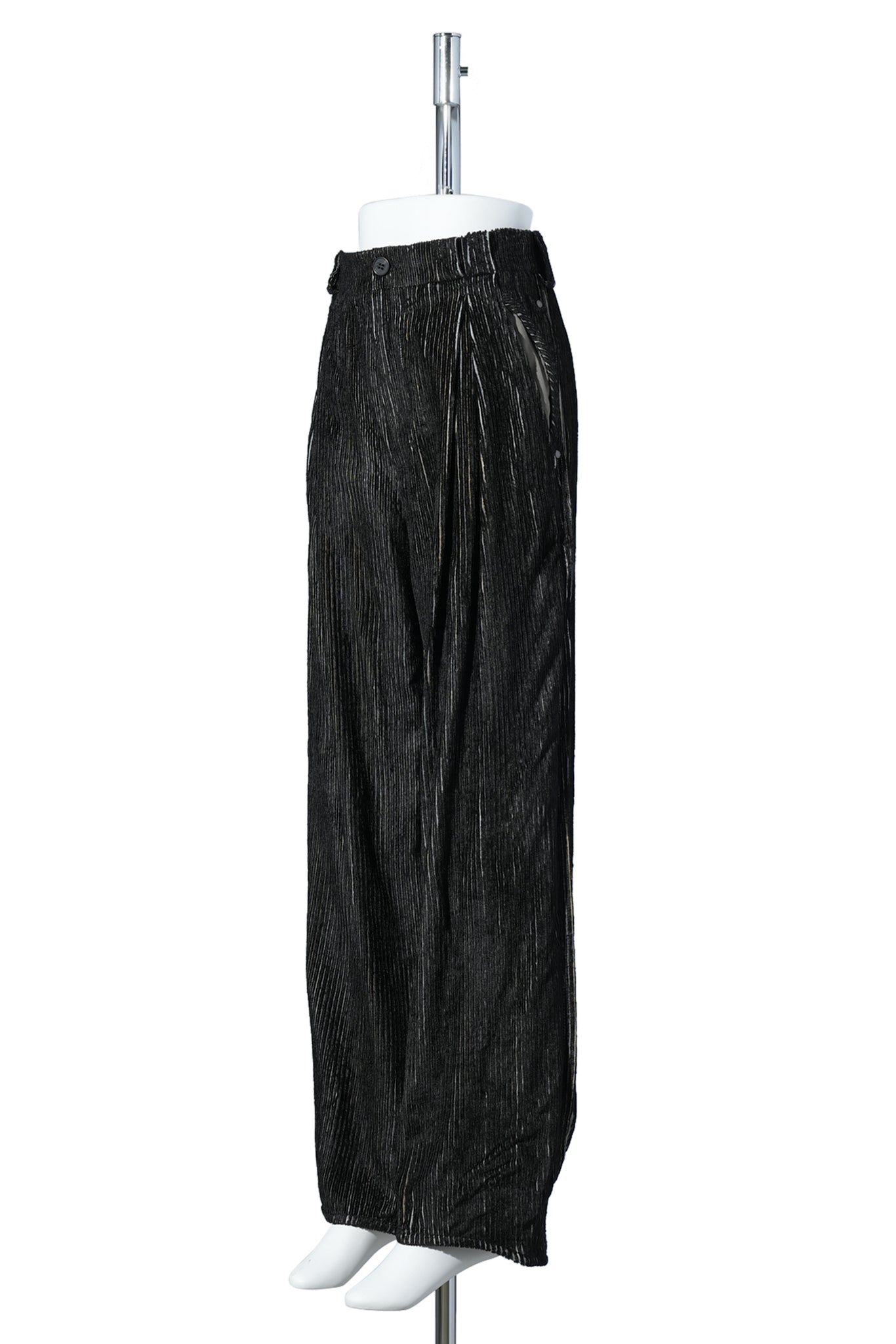 HALICS TROUSER / MELANGE BLACK/SLATE GREY