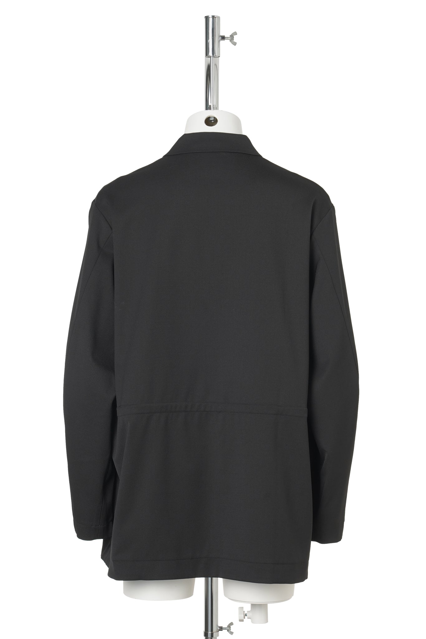 LAAN GATHERED BLAZER / CROW BLACK