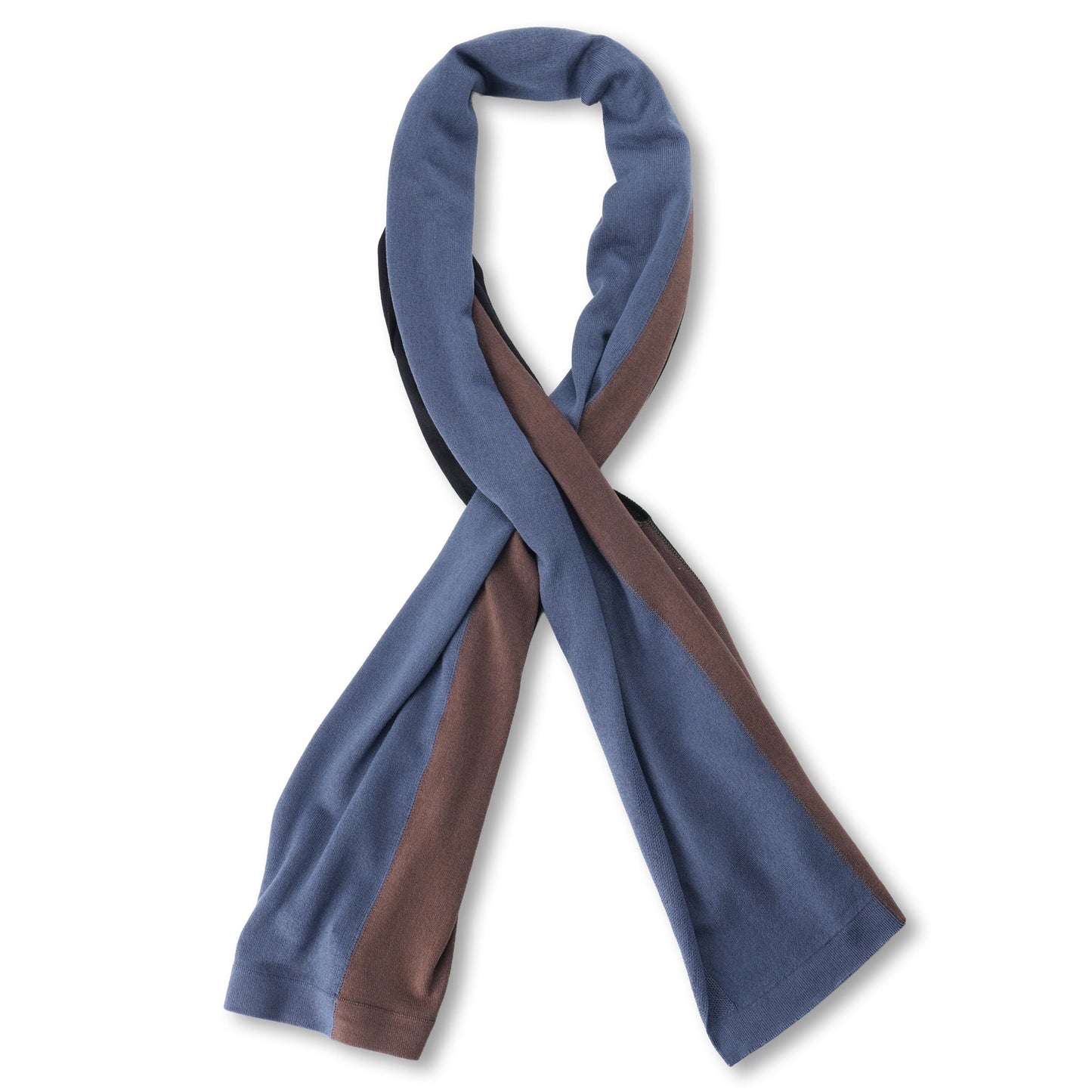 SIGO KNIT SCARF / BROWN